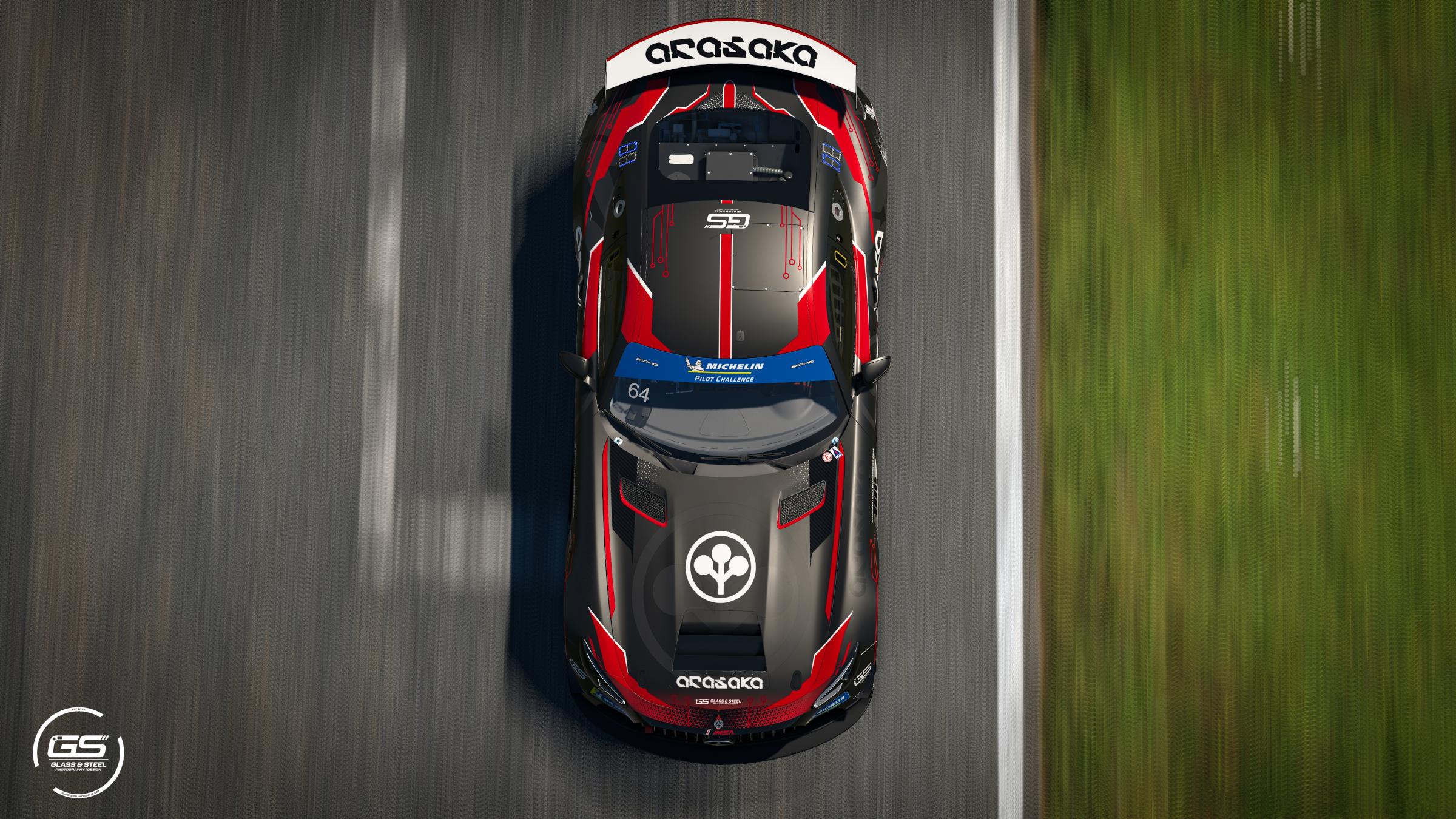 Preview of Arasaka Corporation Mercedes-AMG GT4 by Jason C Lin