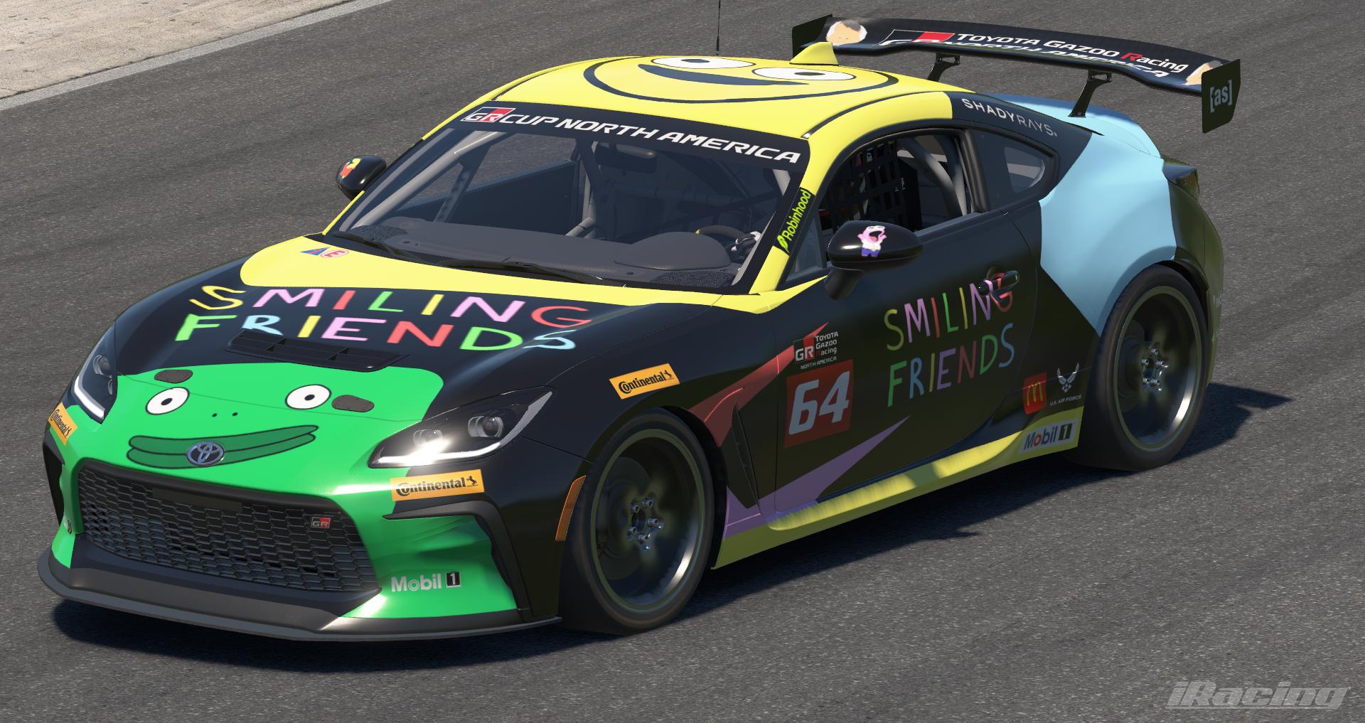 Preview of Smiling Friends Toyota GR86 by Gavyn Do