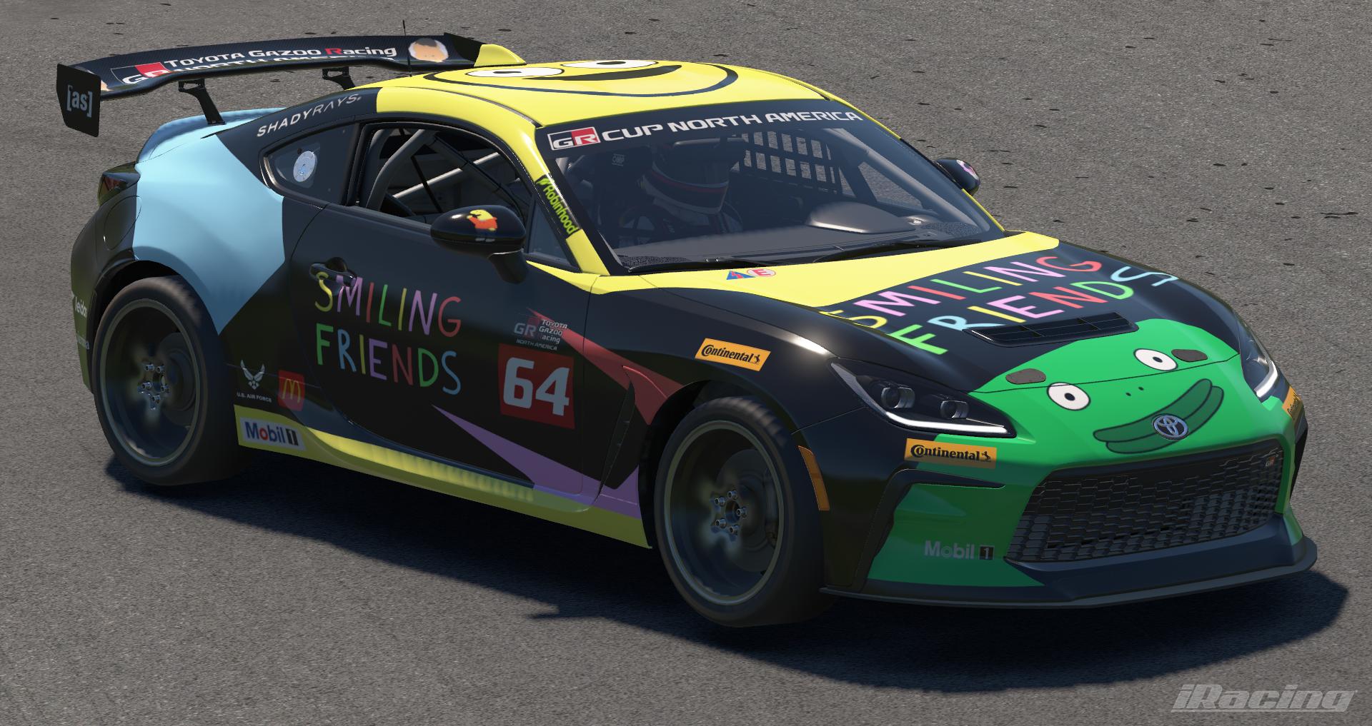 Preview of Smiling Friends Toyota GR86 by Gavyn Do