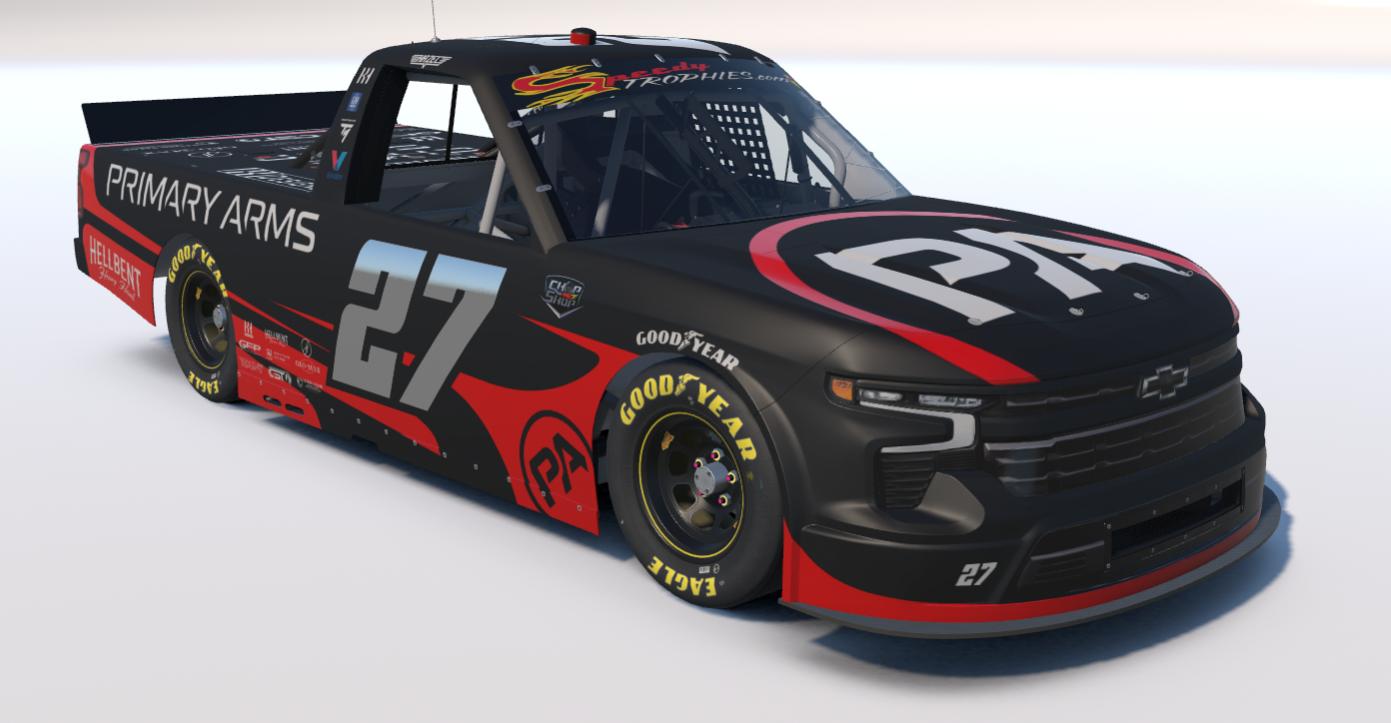 Preview of #27 Primary Arms 2025 Chevy Silverado by Konner Hazel