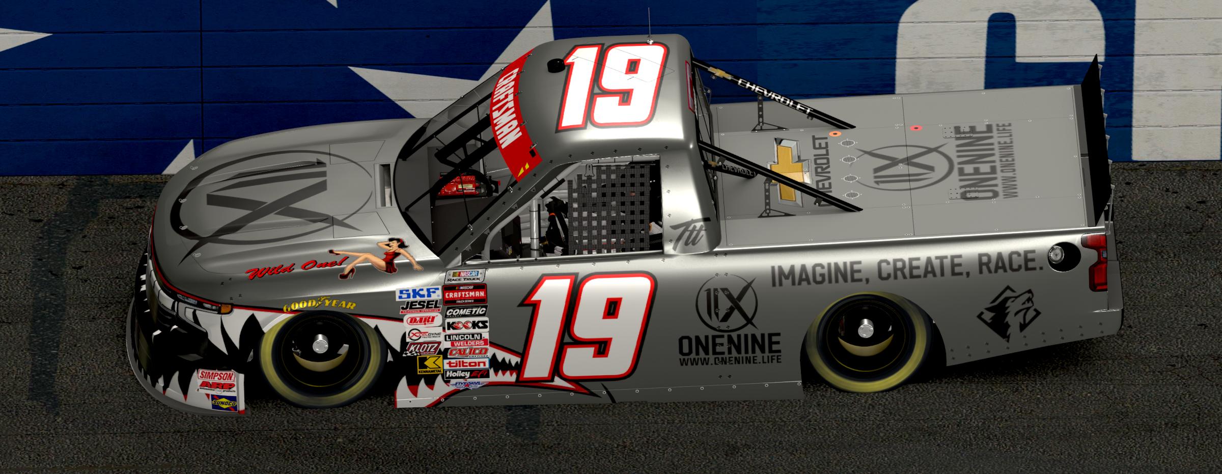 Preview of ONENINE ChairForce-19 NASCAR Chevrolet Silverado by Chris Bleakley