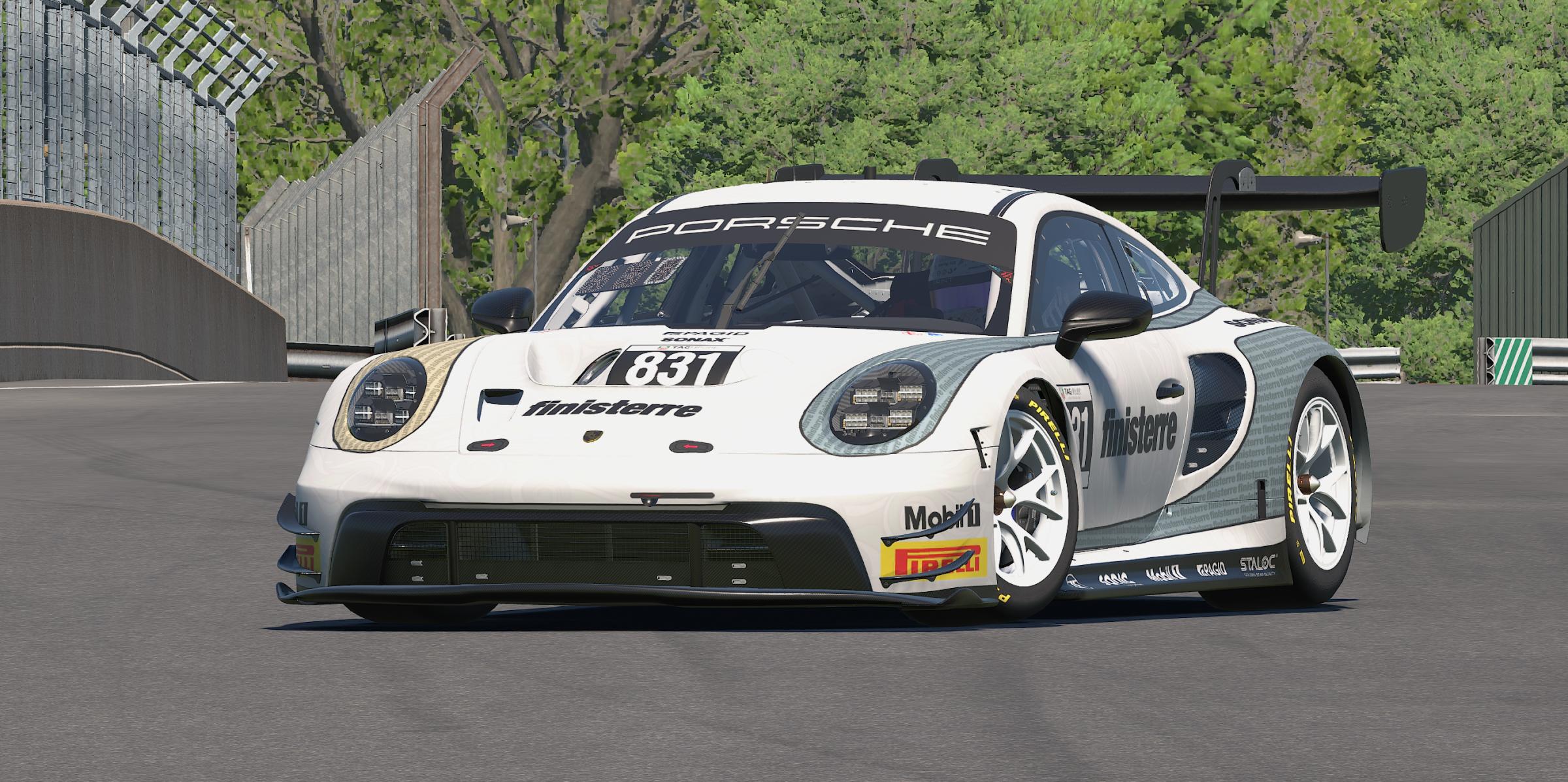 Preview of Finisterre Porsche GT3 by Henry AP Oloyede