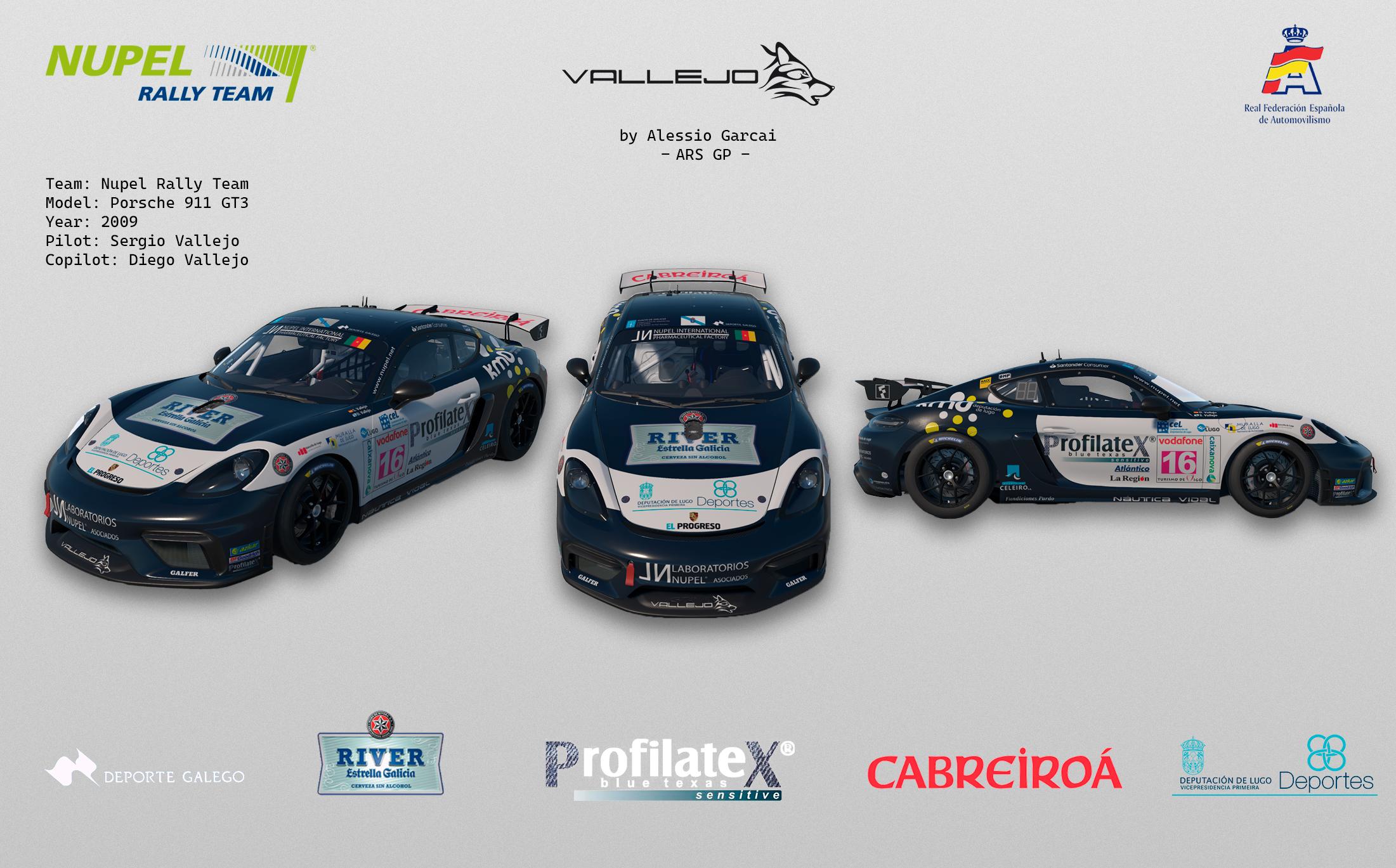 Preview of 09 Porsche Nupel Rally Team - Porsche 718 Cayman GT4 by Alessio Garcai
