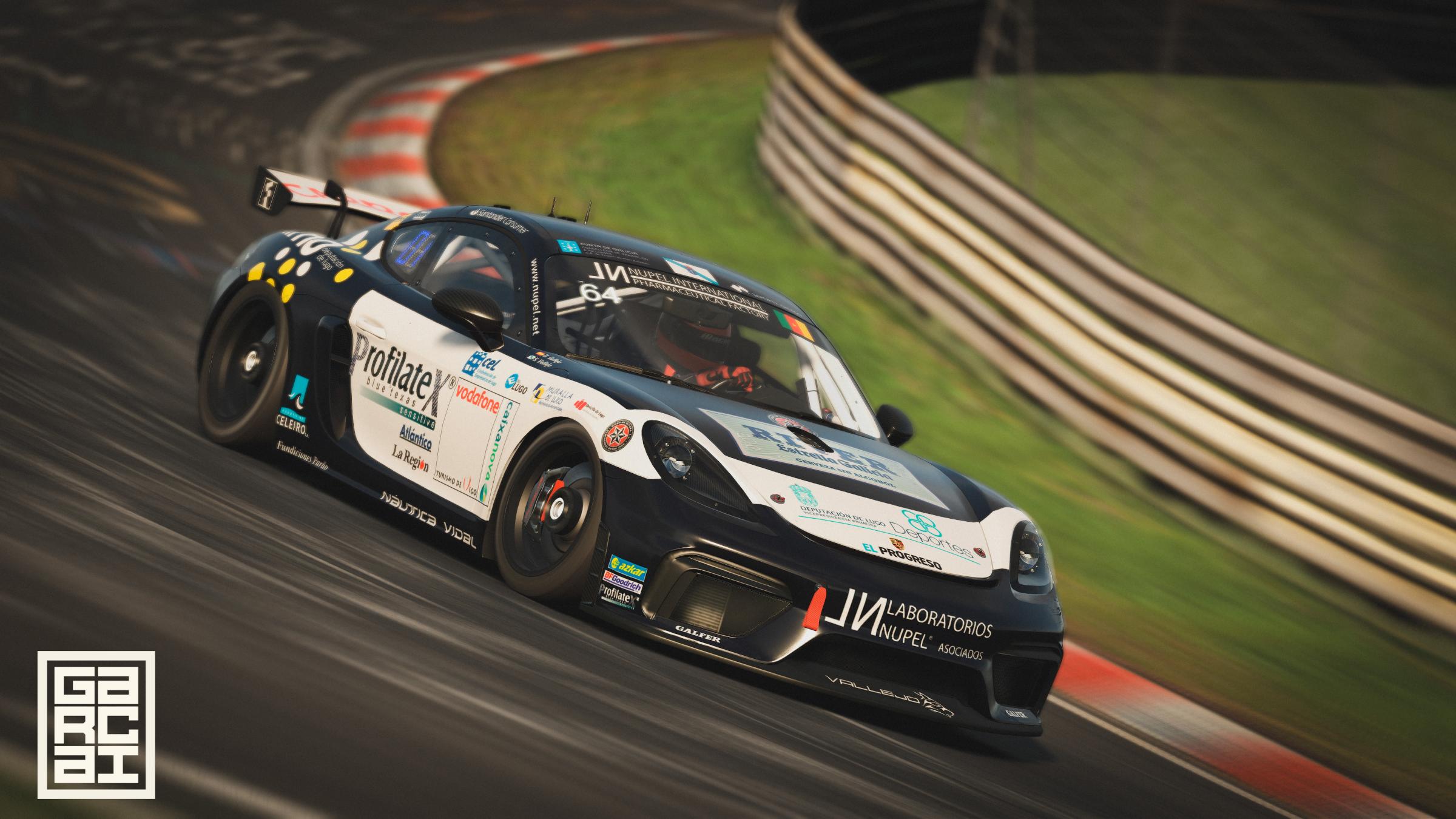 Preview of 09 Porsche Nupel Rally Team - Porsche 718 Cayman GT4 by Alessio Garcai