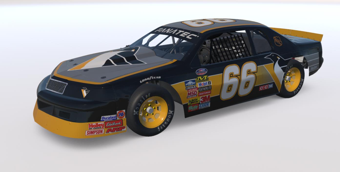 Preview of Pittsburgh Penguins Eagle T3 Street Stock (Custom Number) by Will Bangs