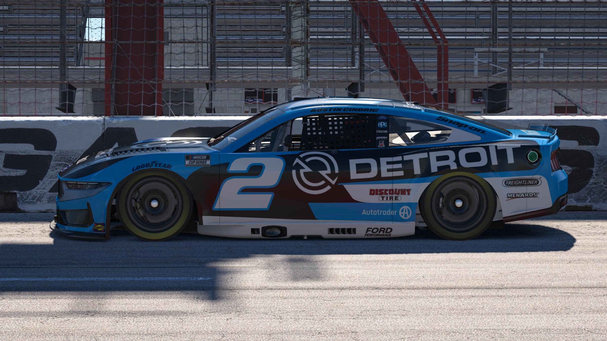 Preview of Austin Cindric Detroit Diesel Fictional by Trevor Klaus