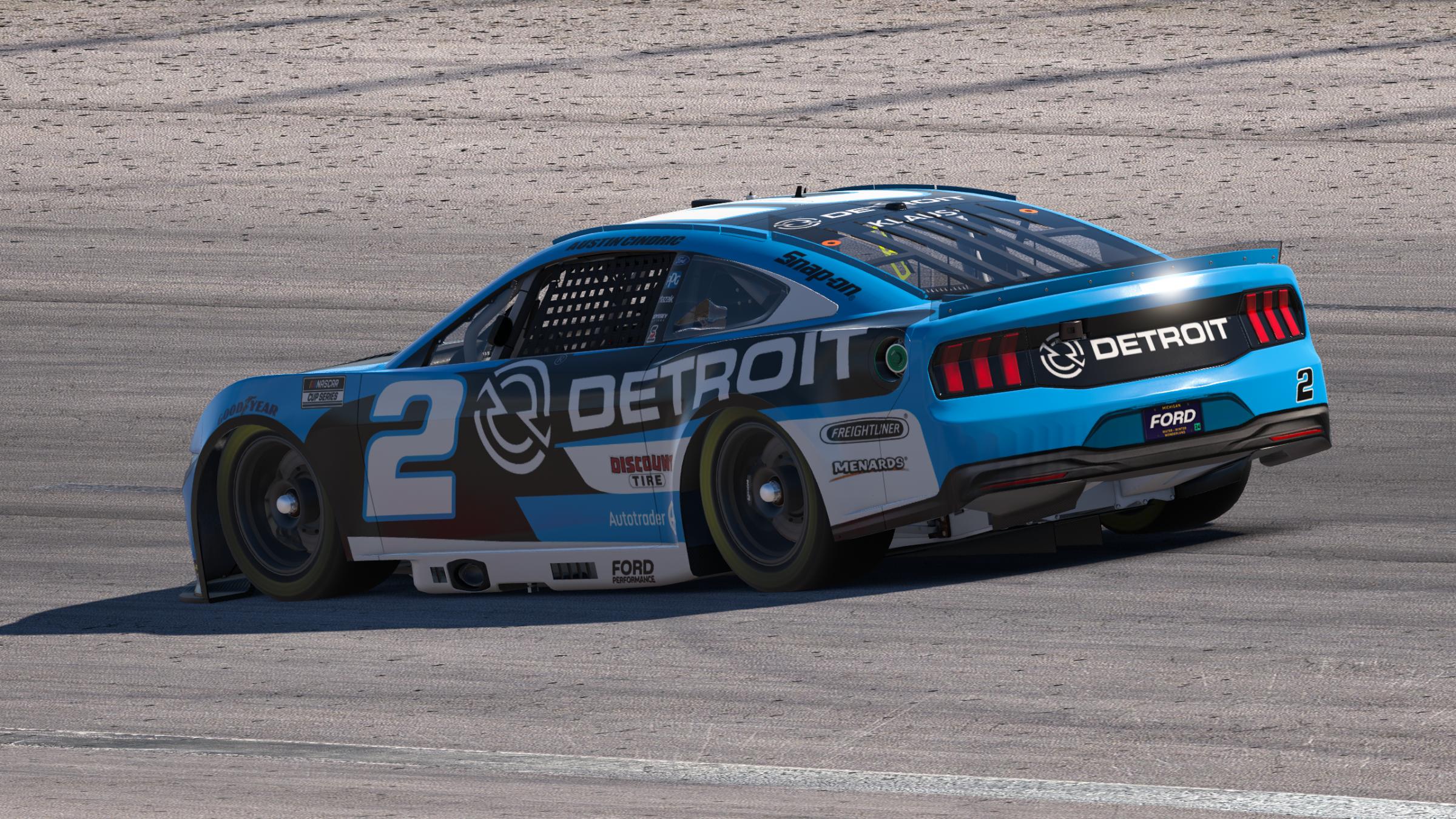 Preview of Austin Cindric Detroit Diesel Fictional by Trevor Klaus