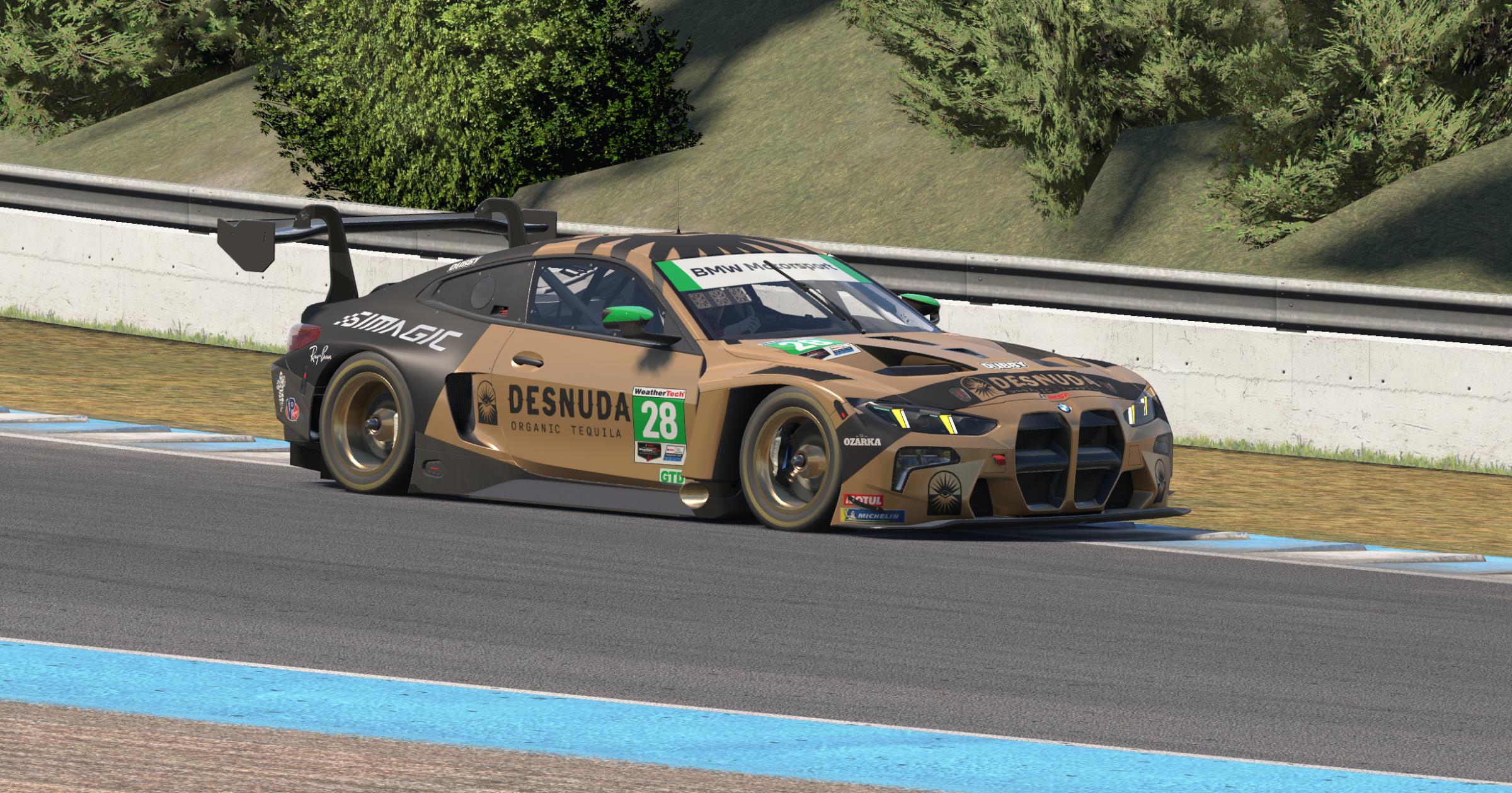 Preview of BMW M4 GT3 EVO Desnuda Tequila Fictional NO # by Joseph R Davis