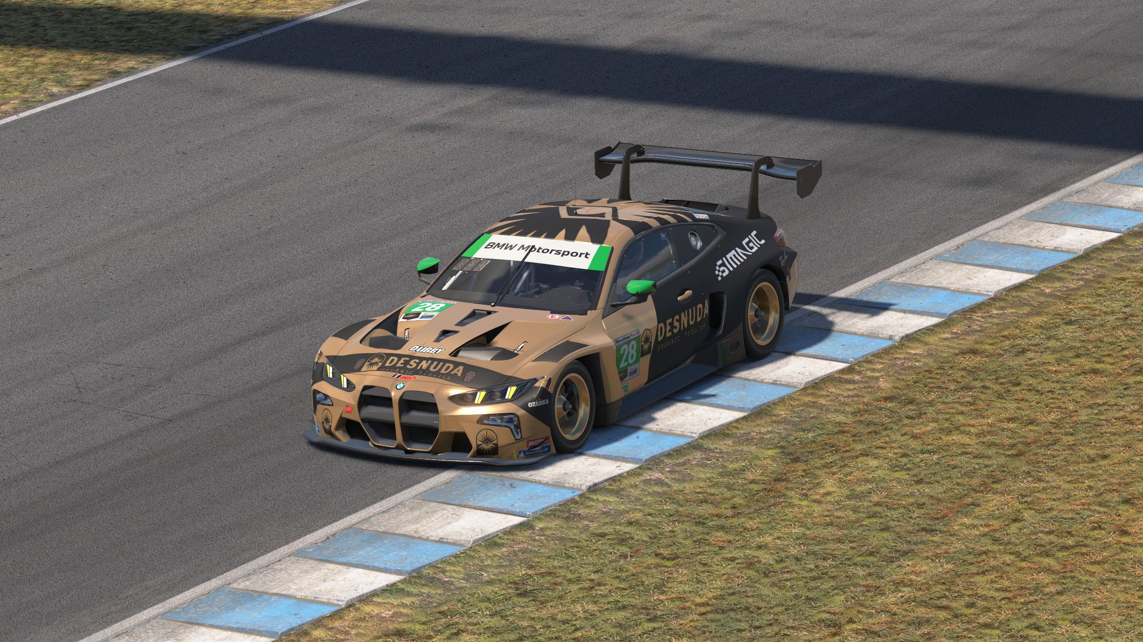 Preview of BMW M4 GT3 EVO Desnuda Tequila Fictional NO # by Joseph R Davis