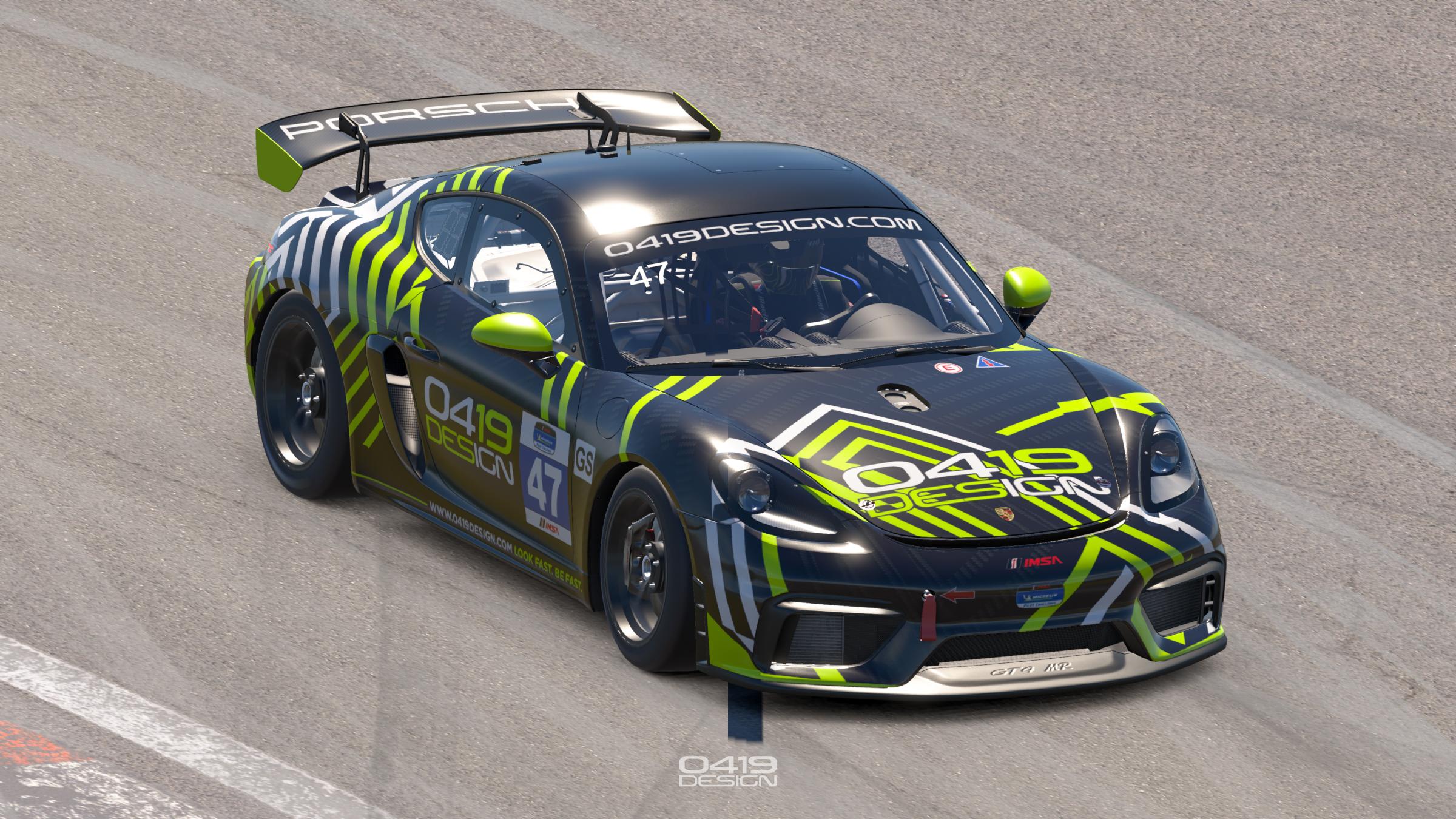 Preview of Dazzler | Porsche 718 Cayman GT4 by Benjamin Rush