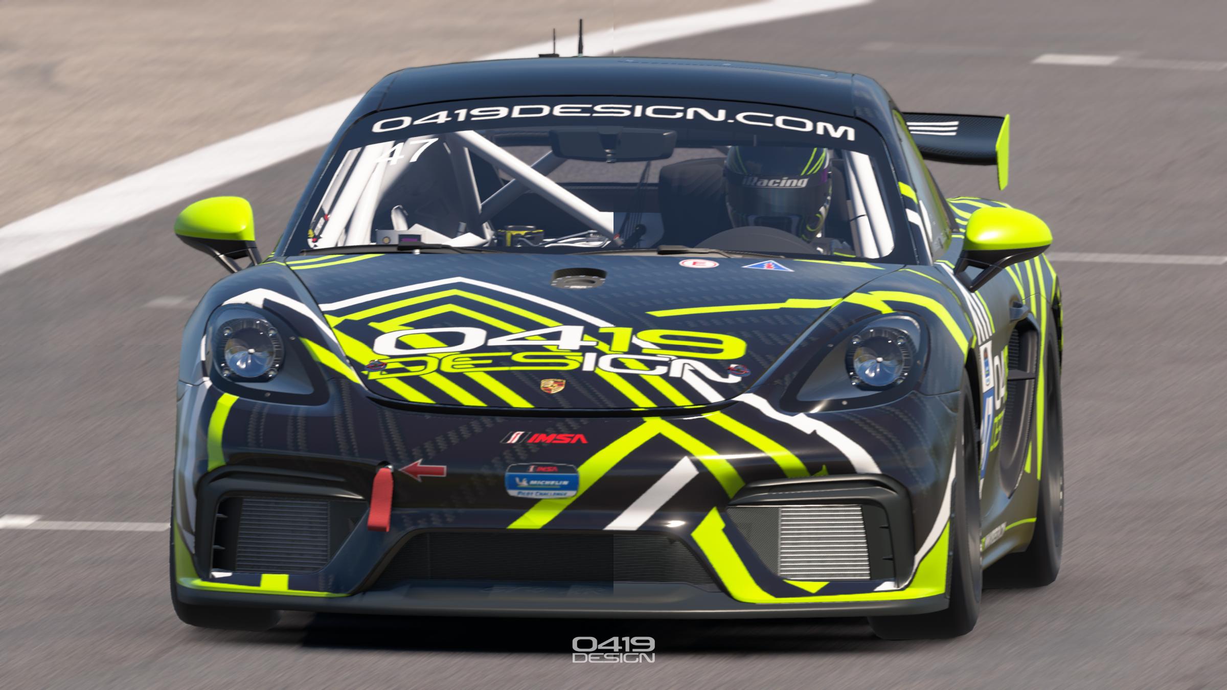 Preview of Dazzler | Porsche 718 Cayman GT4 by Benjamin Rush