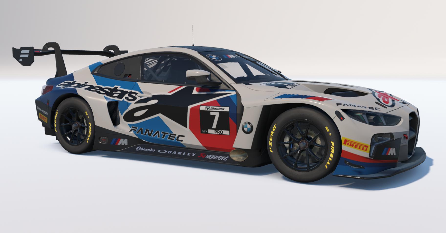 Preview of BMW M4 GT3 EVO - Alpinestars & Fanatec Concept by Andrea Zanon
