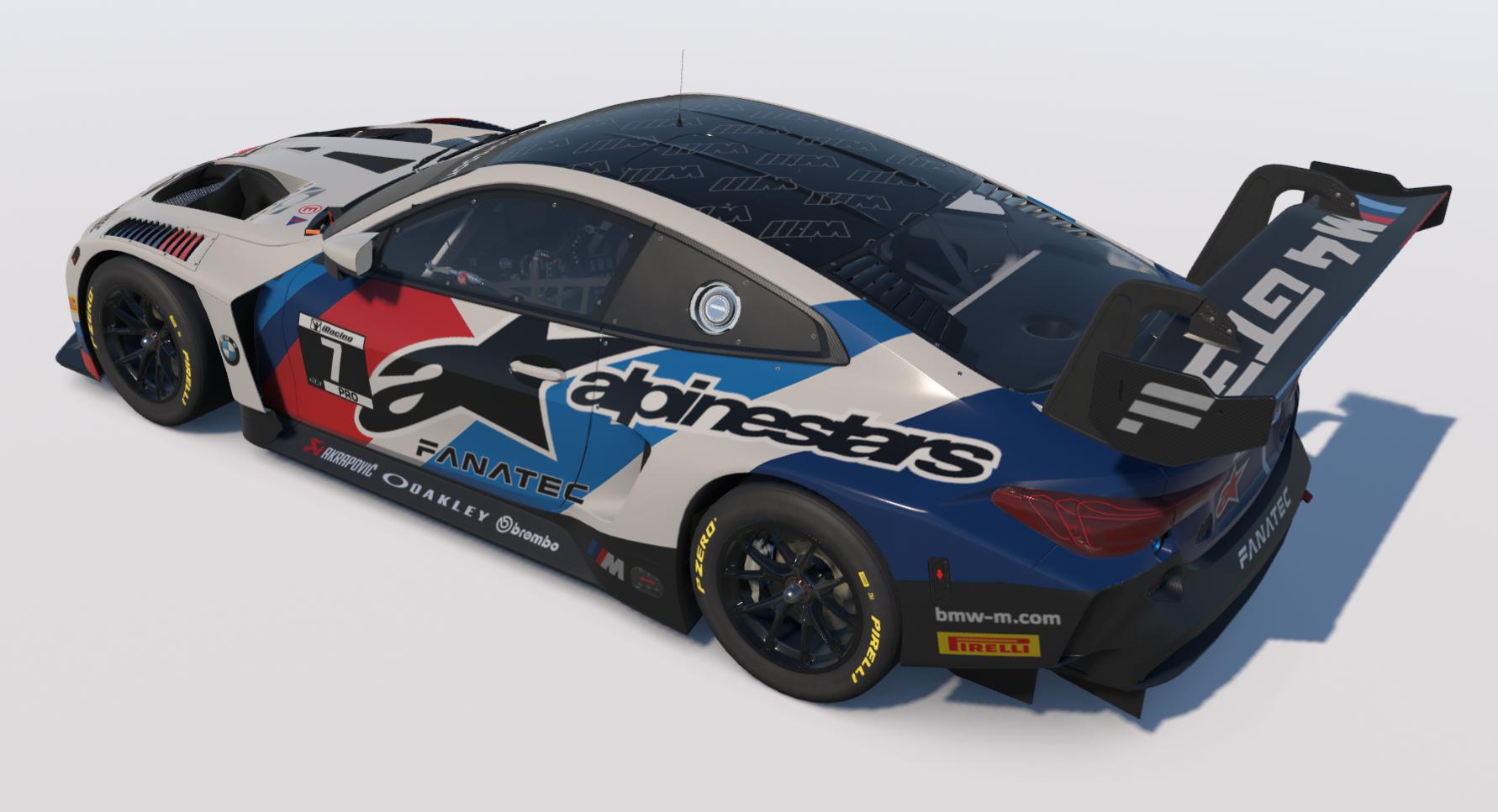 Preview of BMW M4 GT3 EVO - Alpinestars & Fanatec Concept by Andrea Zanon