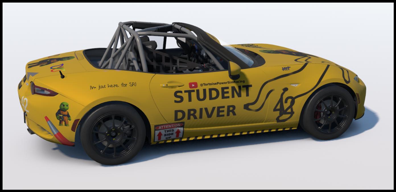 Preview of Student Driver - Custom Livery for Trevor Evans - MX-5 2016 by Jeremy Kerr