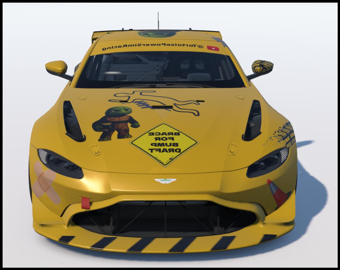 Preview of Student Driver - Custom Livery for Trevor Evans - Aston Martin GT4 by Jeremy Kerr