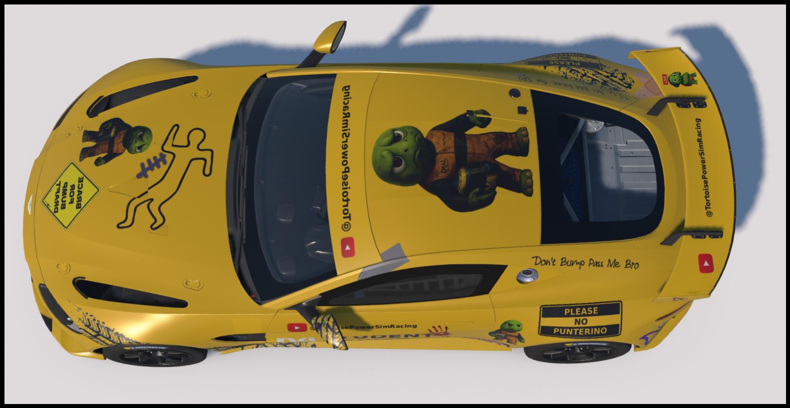 Preview of Student Driver - Custom Livery for Trevor Evans - Aston Martin GT4 by Jeremy Kerr