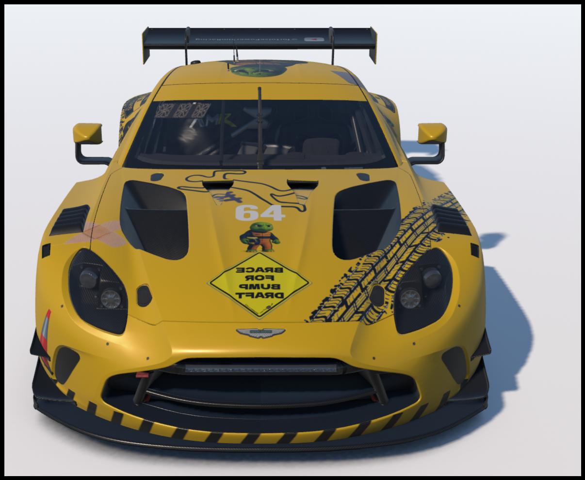Preview of Student Driver - Custom Livery for Trevor Evans - Aston Martin GT3 by Jeremy Kerr