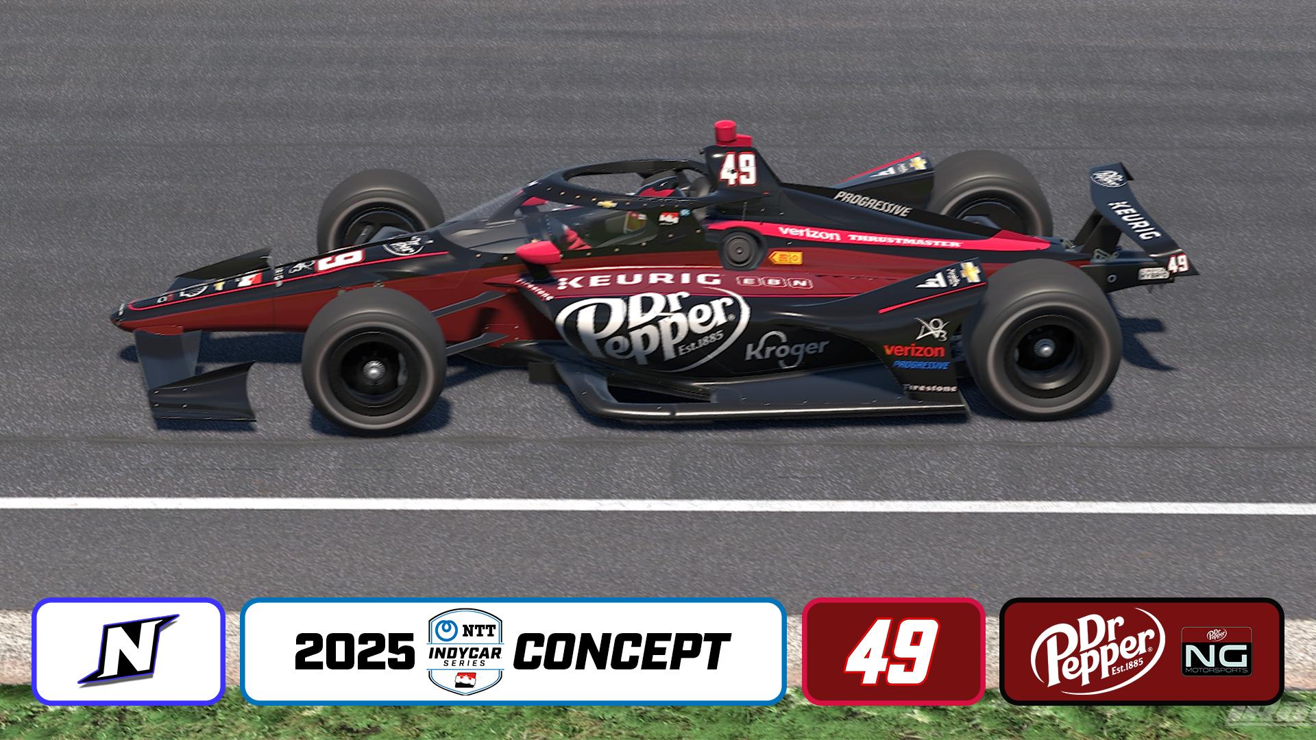 Dr Pepper IndyCar Concept by Nino Galloway - Trading Paints