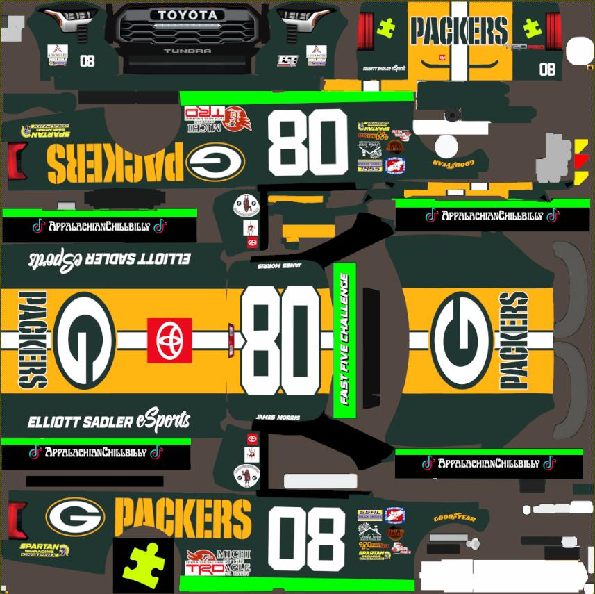 Preview of JM GreenBay 08 Toyotruck F5C by Dave Fuge J.