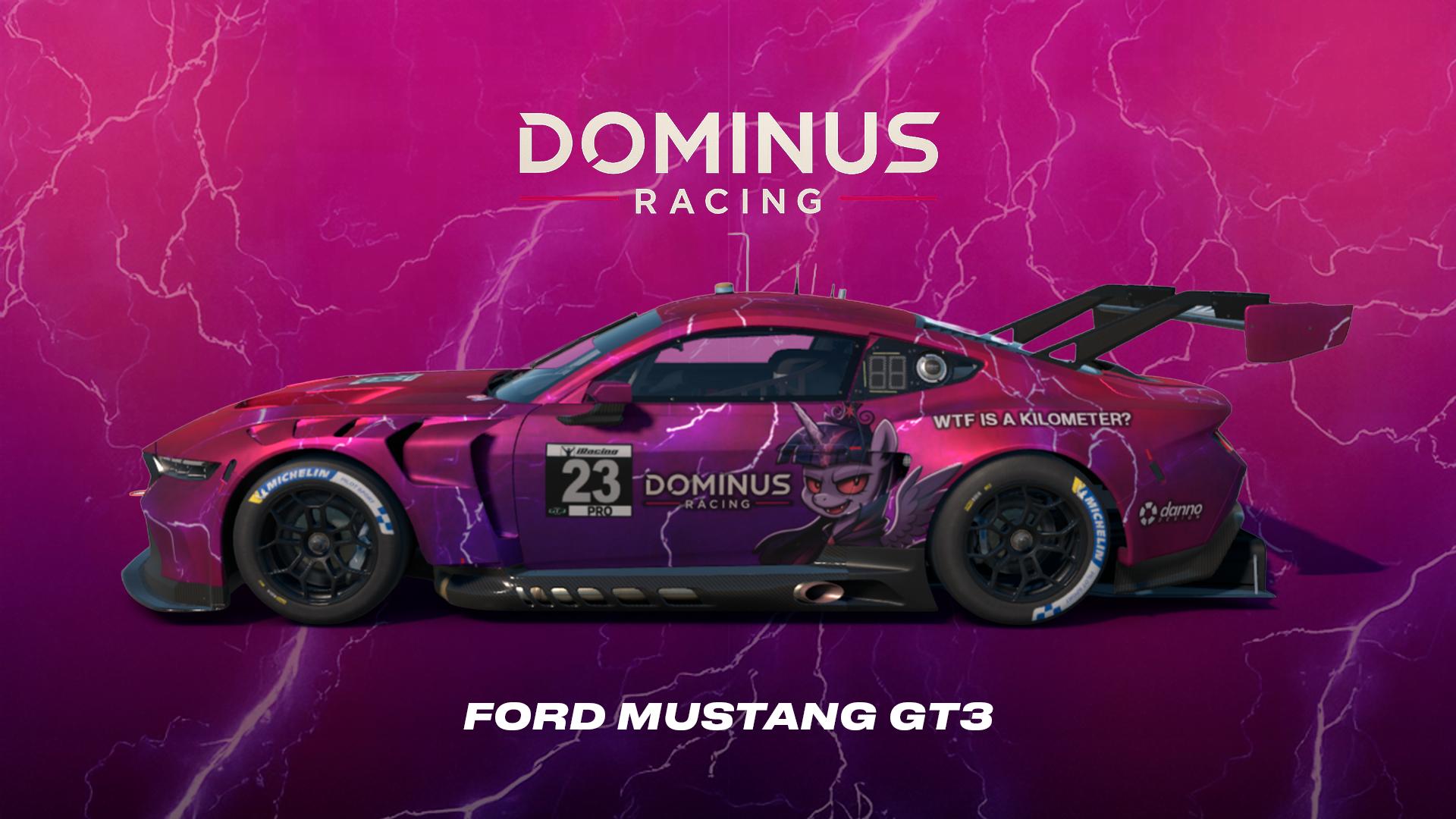 Preview of Dominus Racing | Ford Mustang GT3 by Danilo Vaz