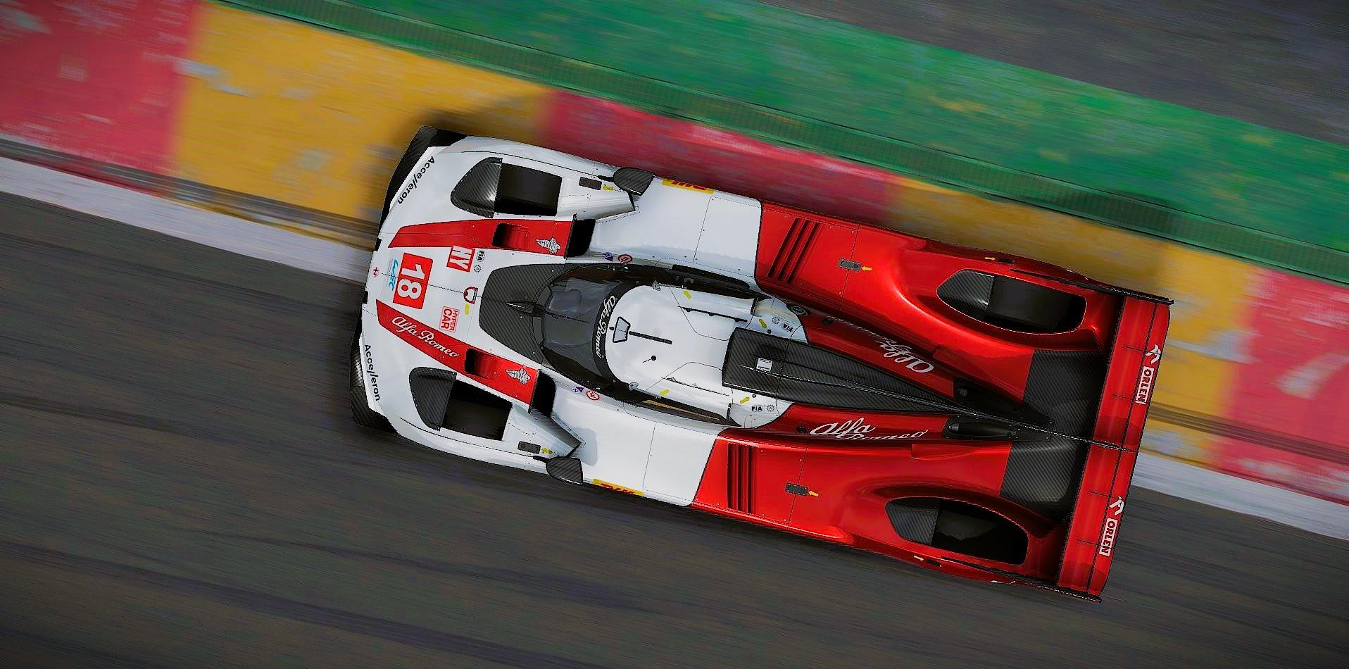 Preview of Alfa Romeo 499P - WEC Livery Concept - White by Samuel J Ball