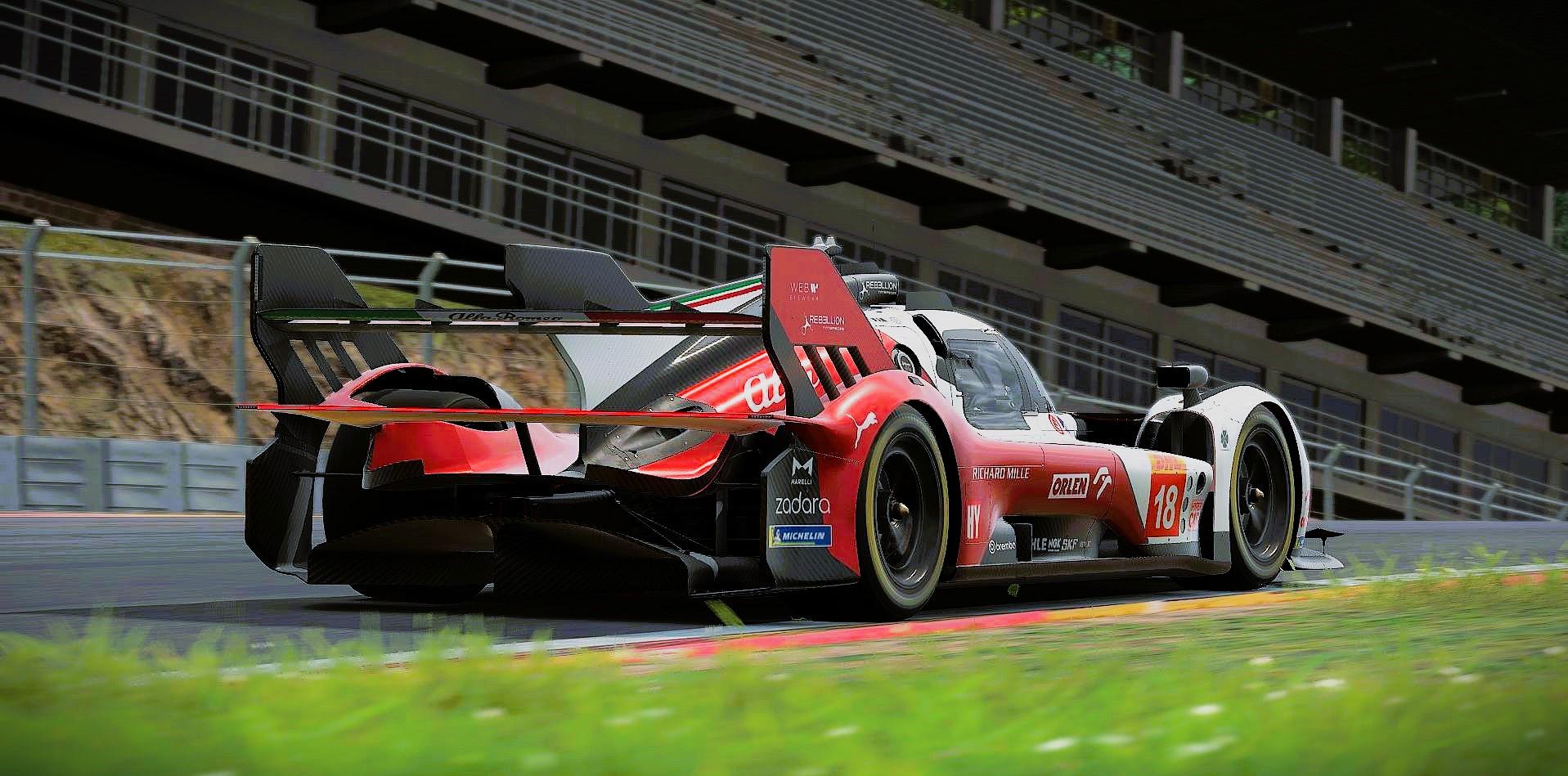 Preview of Alfa Romeo 499P - WEC Livery Concept - White by Samuel J Ball