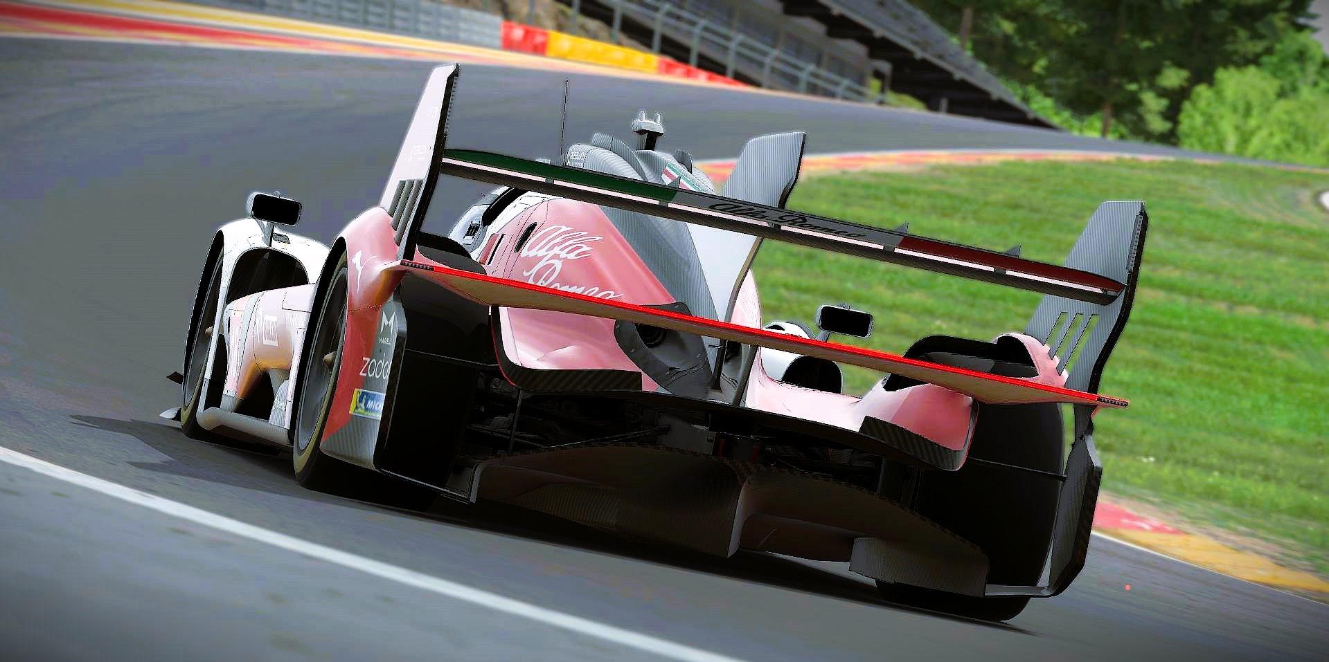 Preview of Alfa Romeo 499P - WEC Livery Concept - White by Samuel J Ball