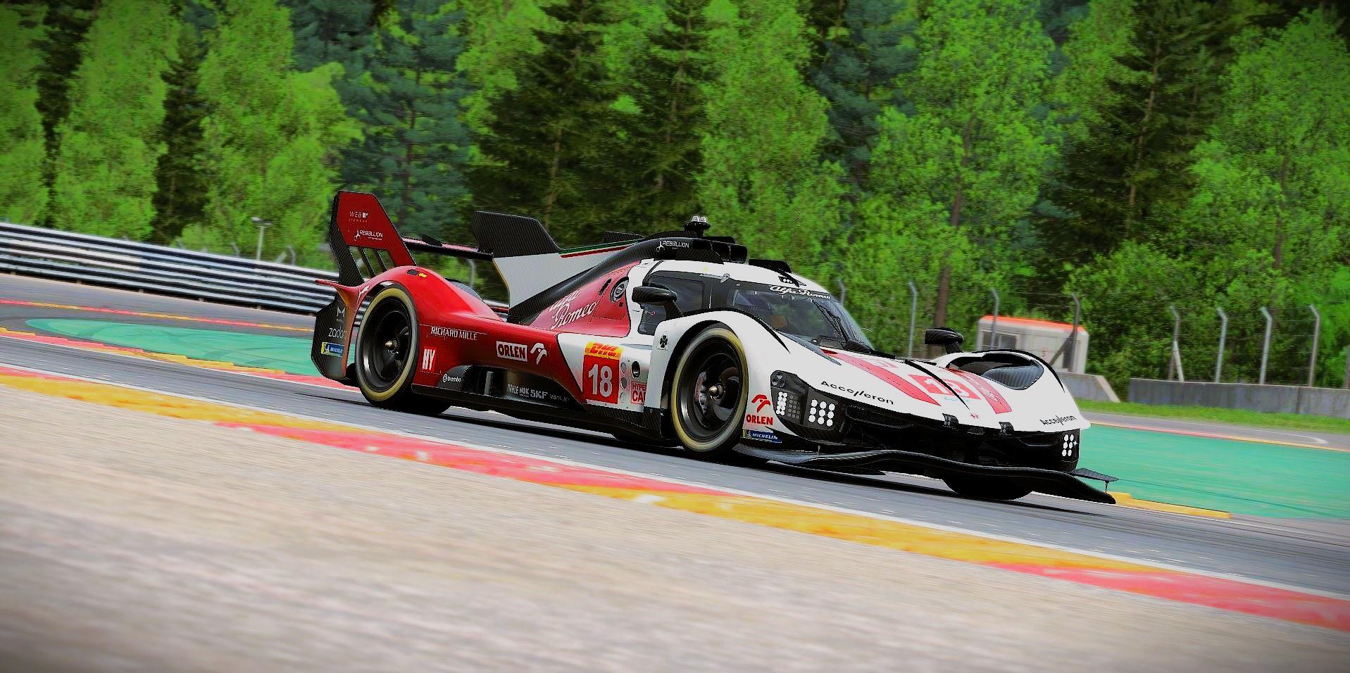 Preview of Alfa Romeo 499P - WEC Livery Concept - White by Samuel J Ball
