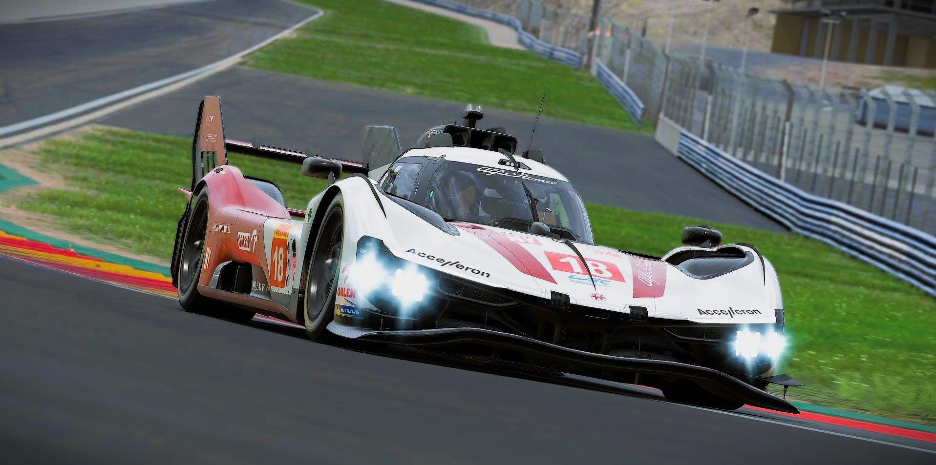 Preview of Alfa Romeo 499P - WEC Livery Concept - White by Samuel J Ball