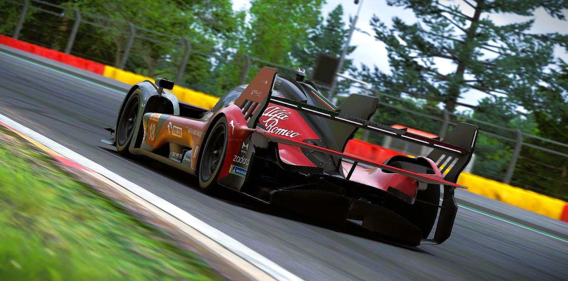 Preview of Alfa Romeo 499P - WEC Livery Concept - Black by Samuel J Ball