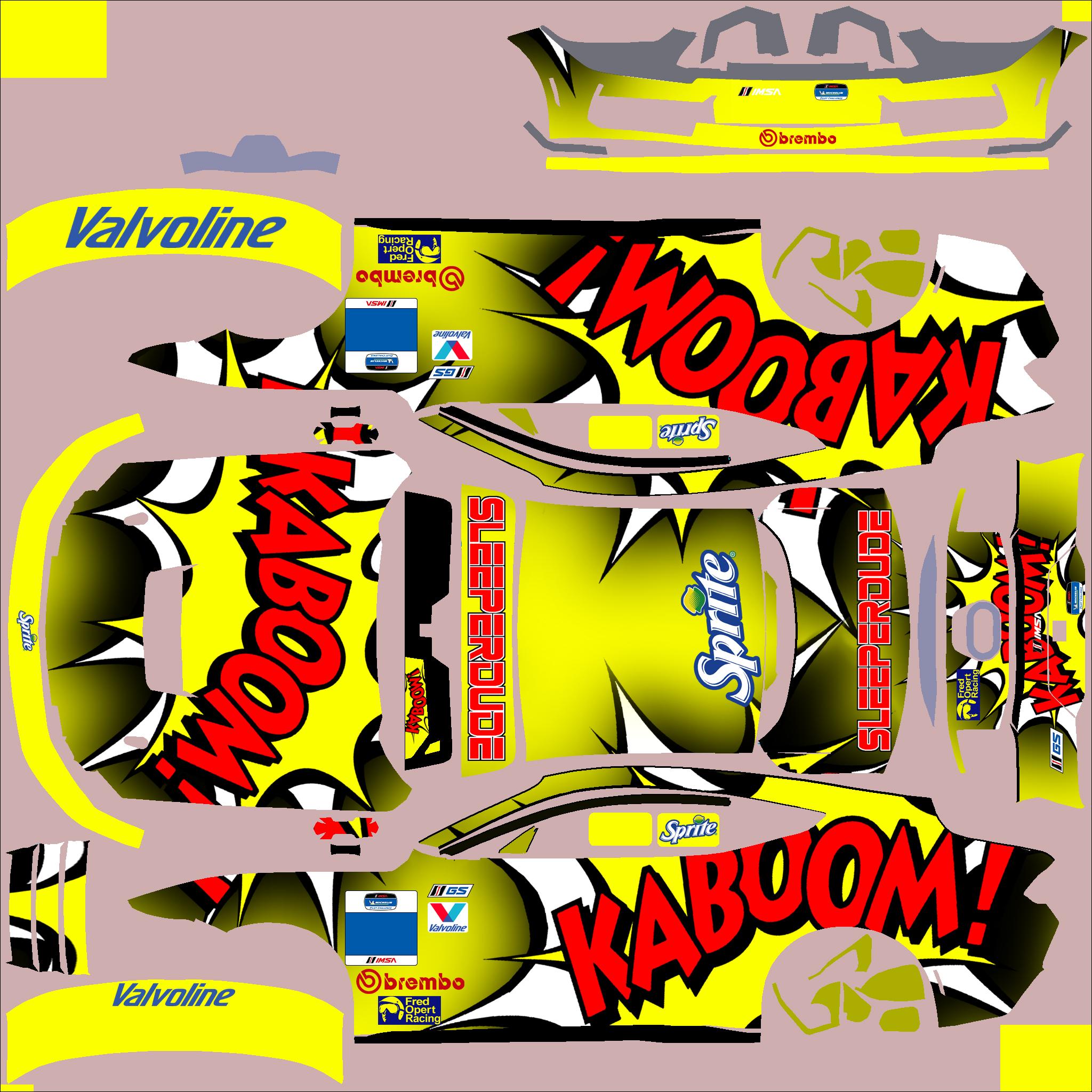 Preview of Mustang GT4 Kaboom by Clyde Coman