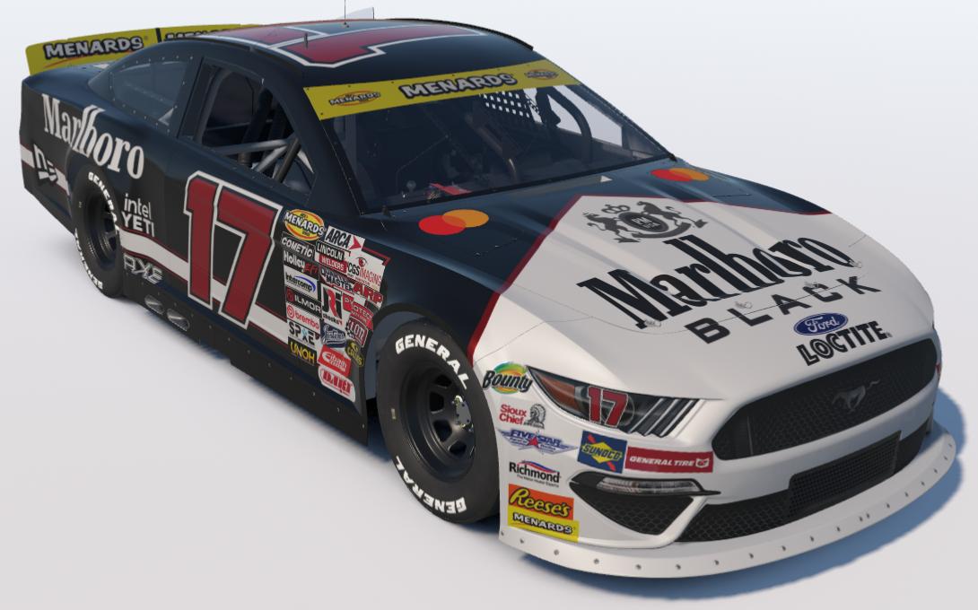 Preview of Marlboro Black ARCA Ford Mustang by Ronald Lawson2