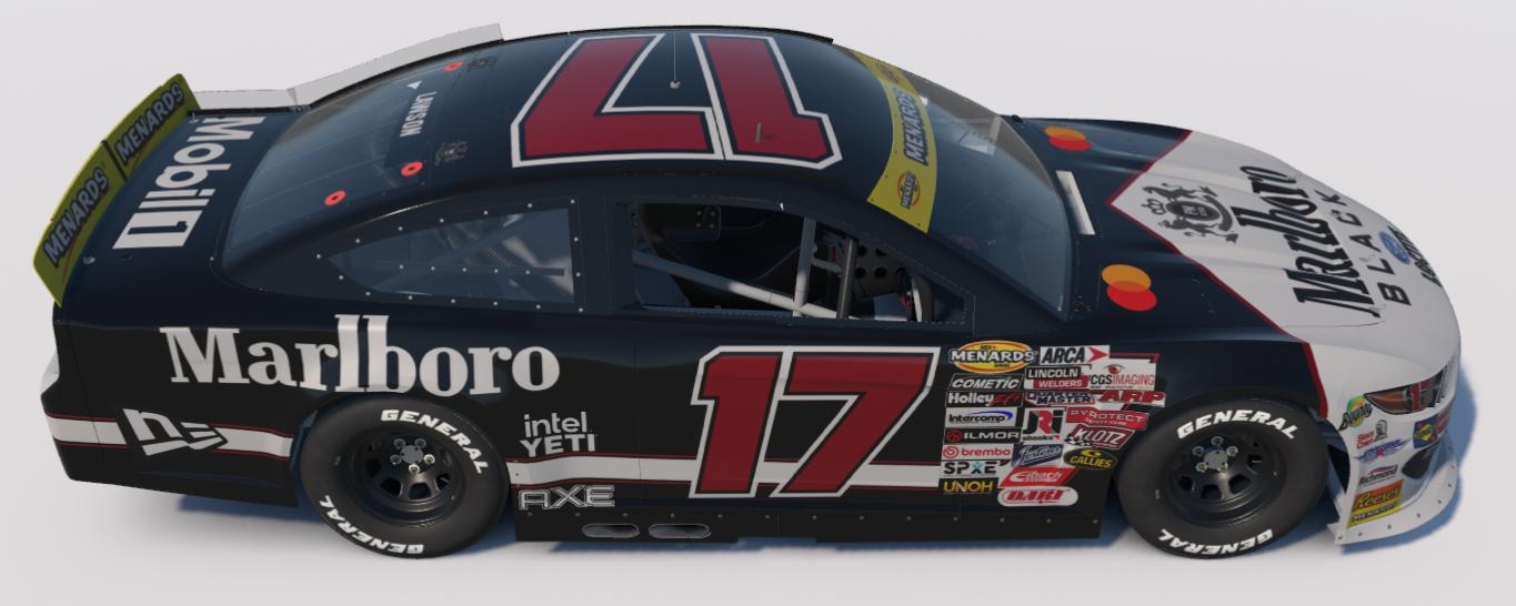 Preview of Marlboro Black ARCA Ford Mustang by Ronald Lawson2