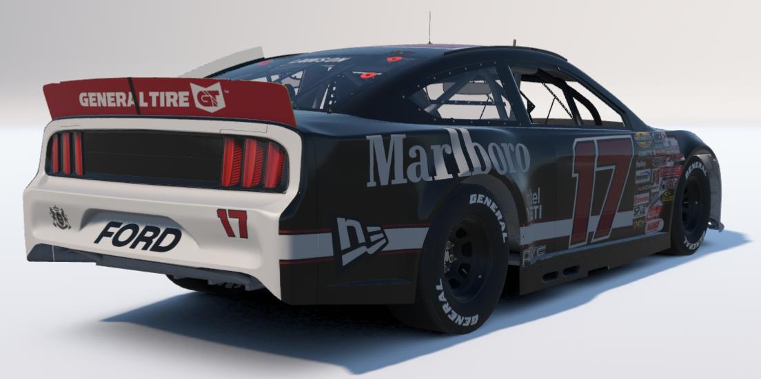 Preview of Marlboro Black ARCA Ford Mustang by Ronald Lawson2