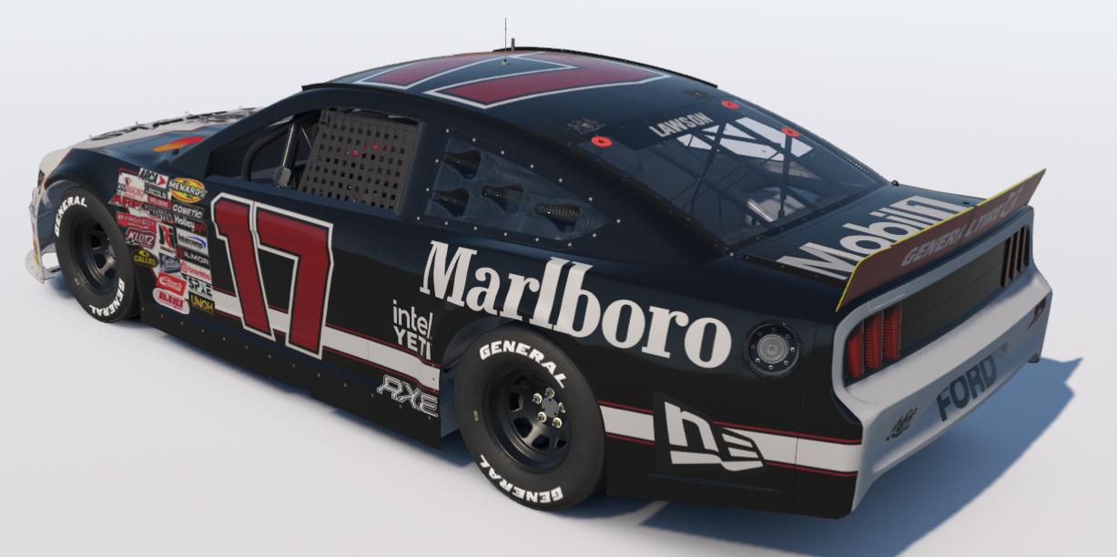 Preview of Marlboro Black ARCA Ford Mustang by Ronald Lawson2