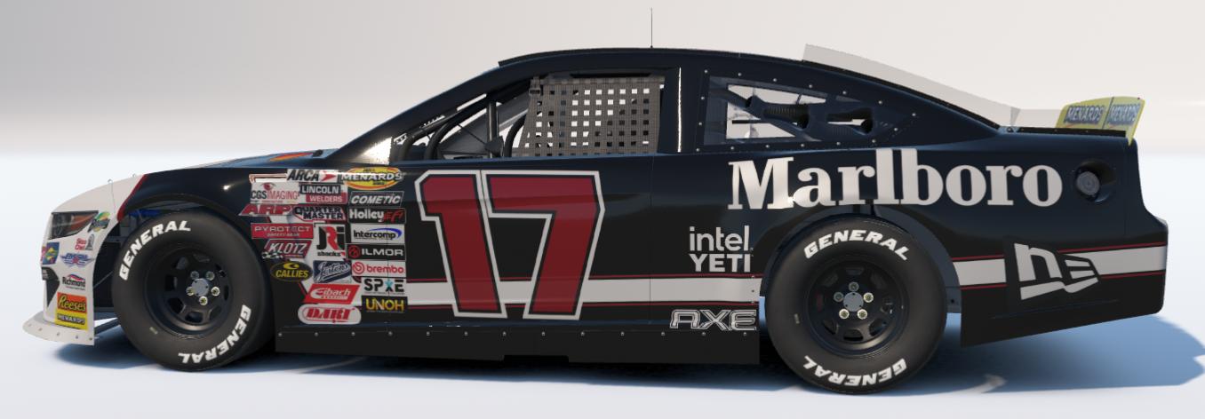 Preview of Marlboro Black ARCA Ford Mustang by Ronald Lawson2