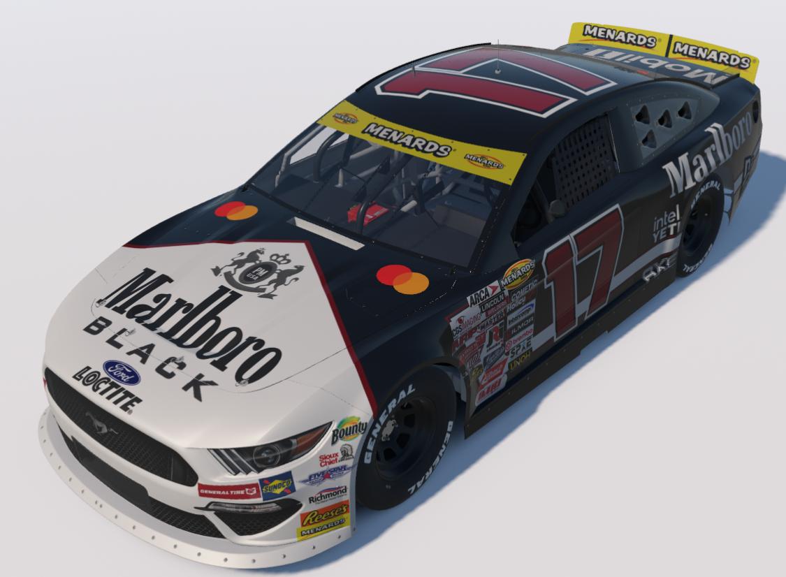 Preview of Marlboro Black ARCA Ford Mustang by Ronald Lawson2