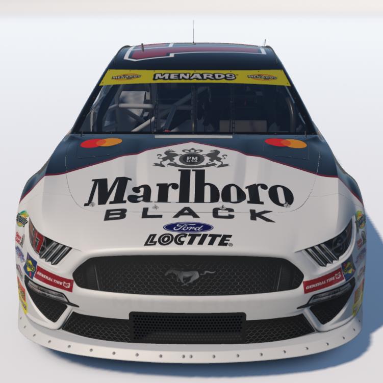 Preview of Marlboro Black ARCA Ford Mustang by Ronald Lawson2