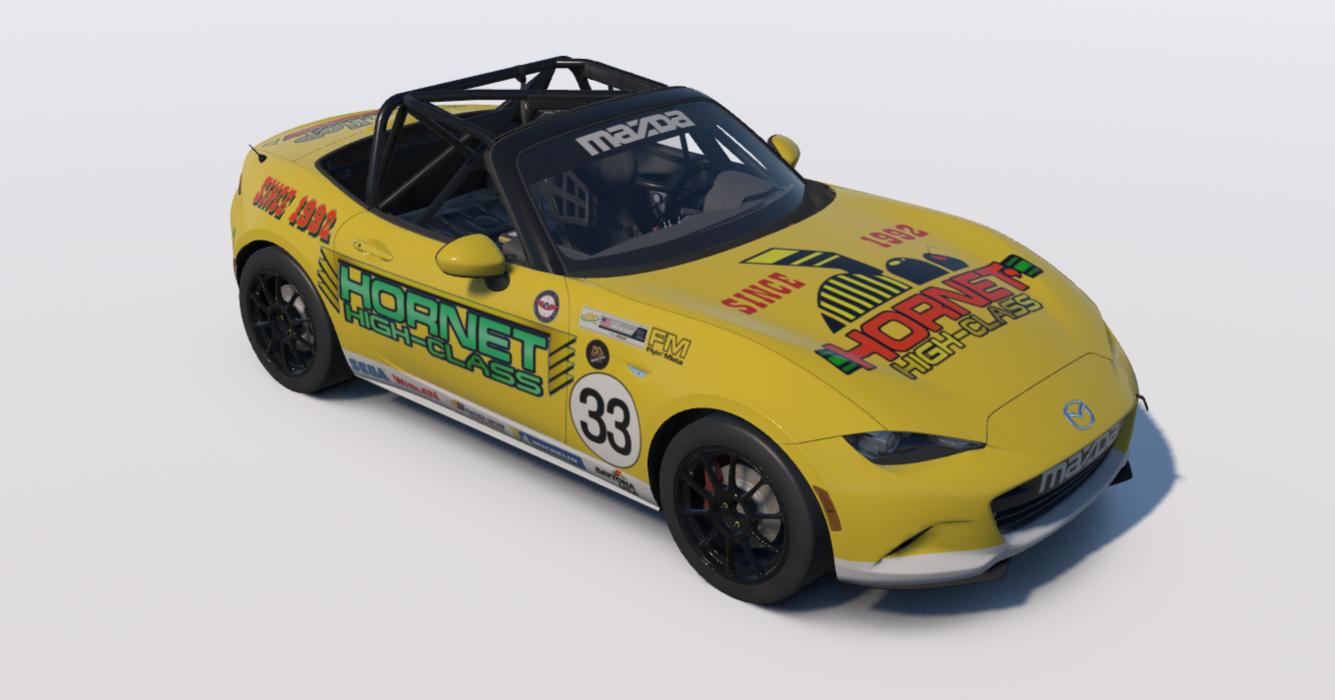 Preview of Daytona USA Hornet Multiplayer Mazda YELLOW by Kevin Kremer