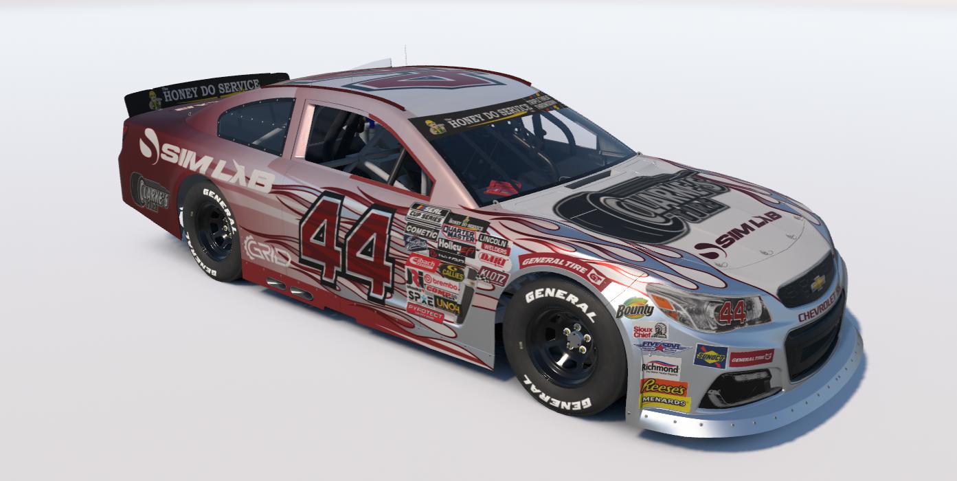 Preview of Clarks Tire/Sim Lab ARCA Chevy SS no number by Andrew Rattell