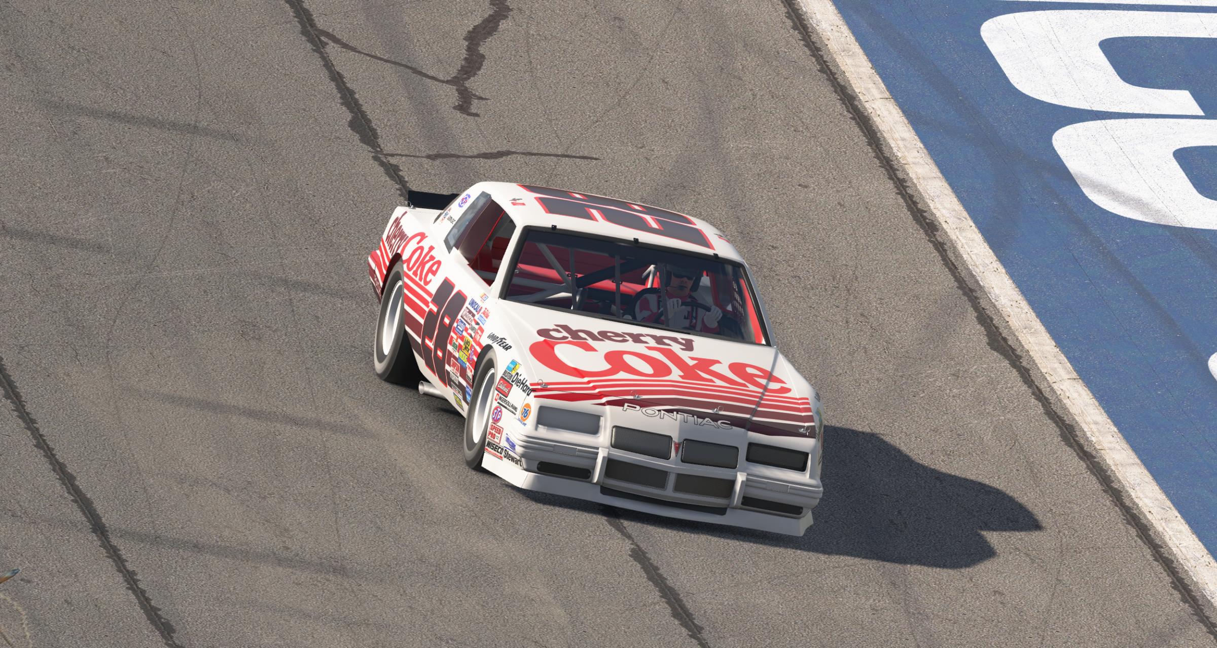 Preview of Pontiac Grand Prix Legends Cherry Coke NO # by Joseph R Davis