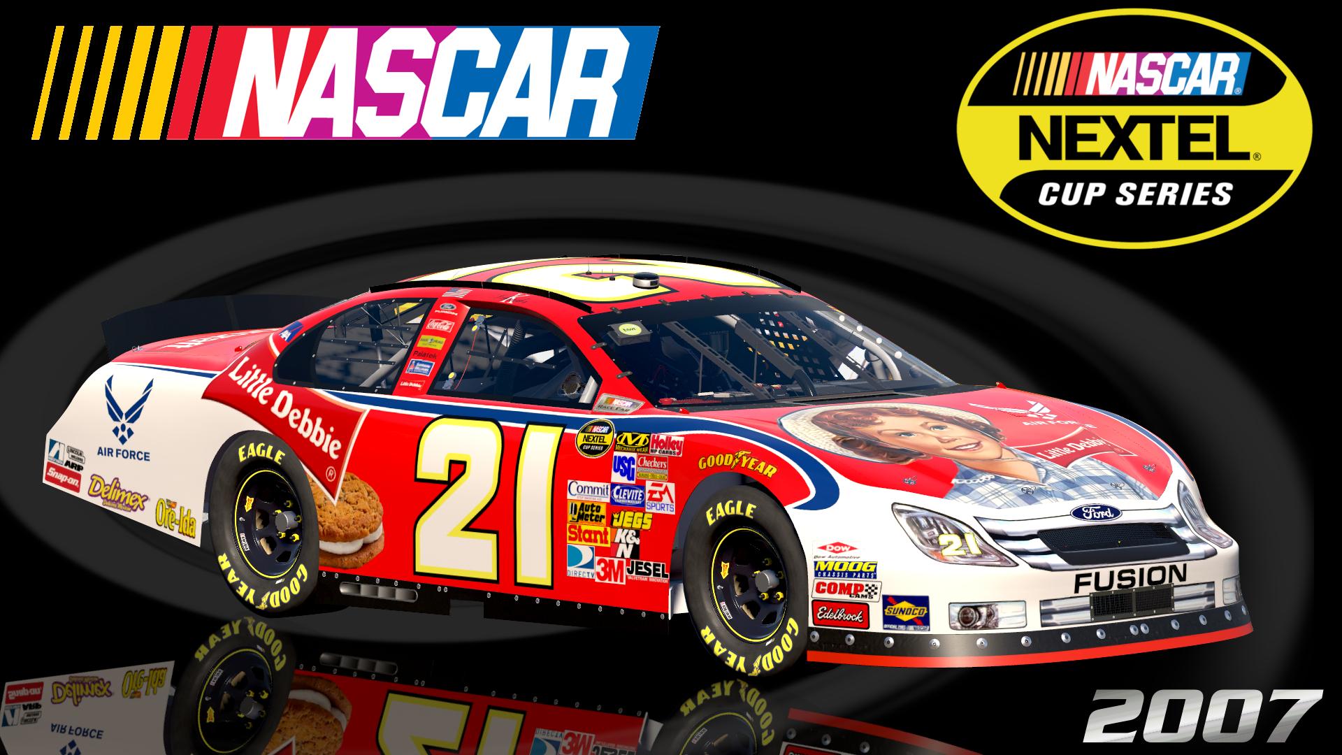 Preview of #21 Ken Schrader 2007 Little Debbie Ford Fusion by Christian Budd