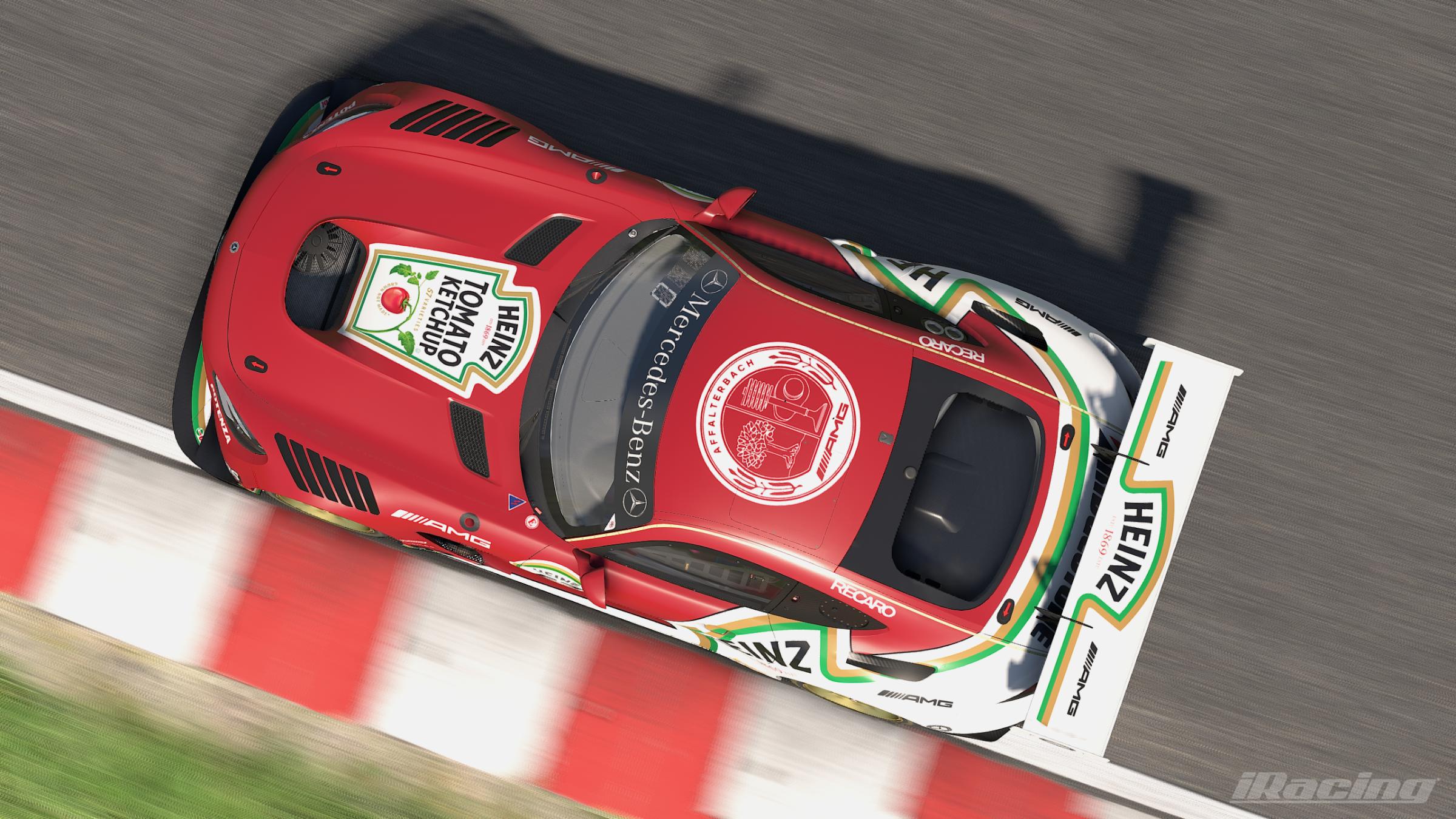 Preview of 2025 Heinz Ketchup AMG GT3 by Paul R Chaloner