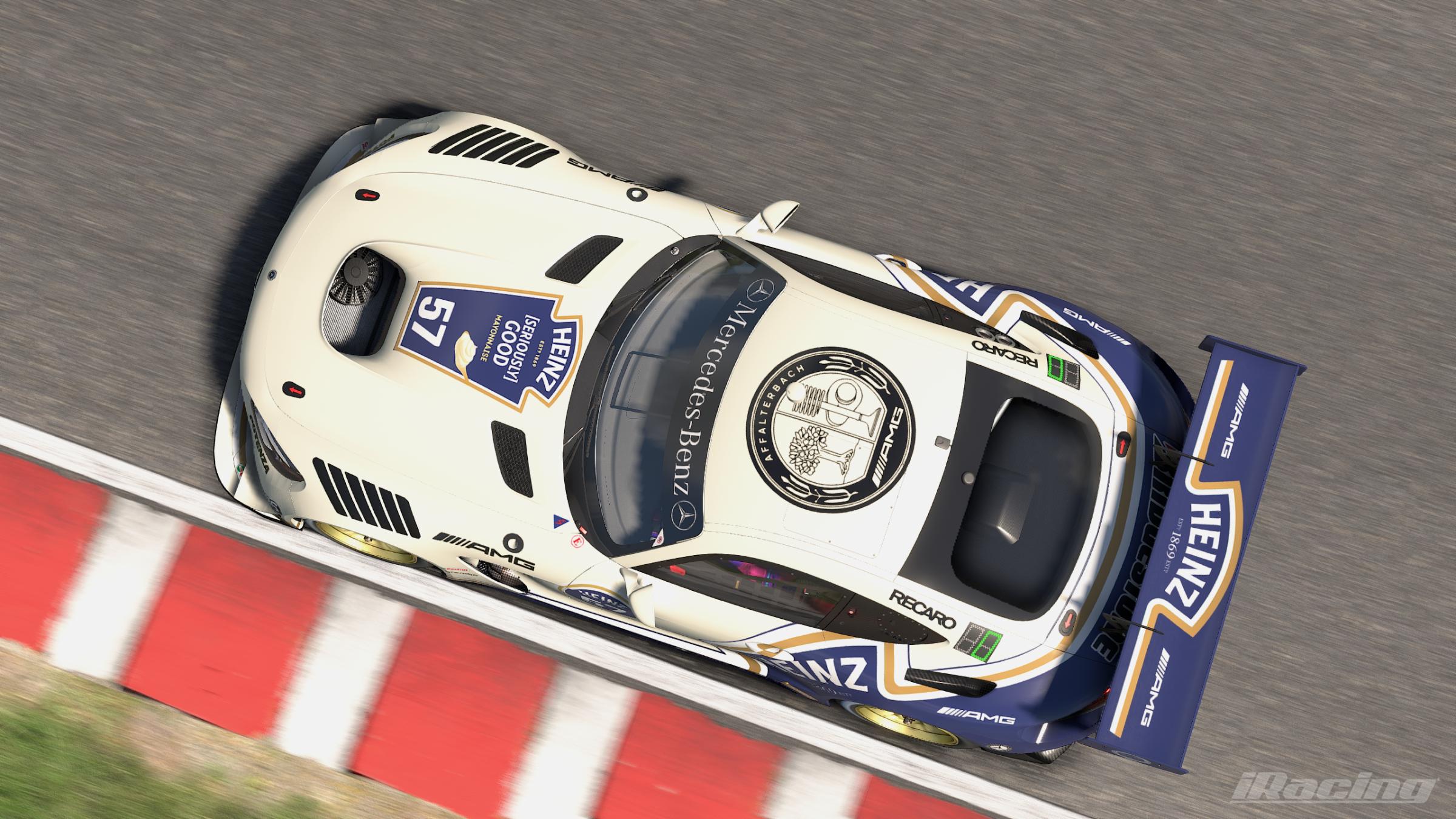 Preview of 2025 Heinz Mayonnaise AMG GT3 by Paul R Chaloner