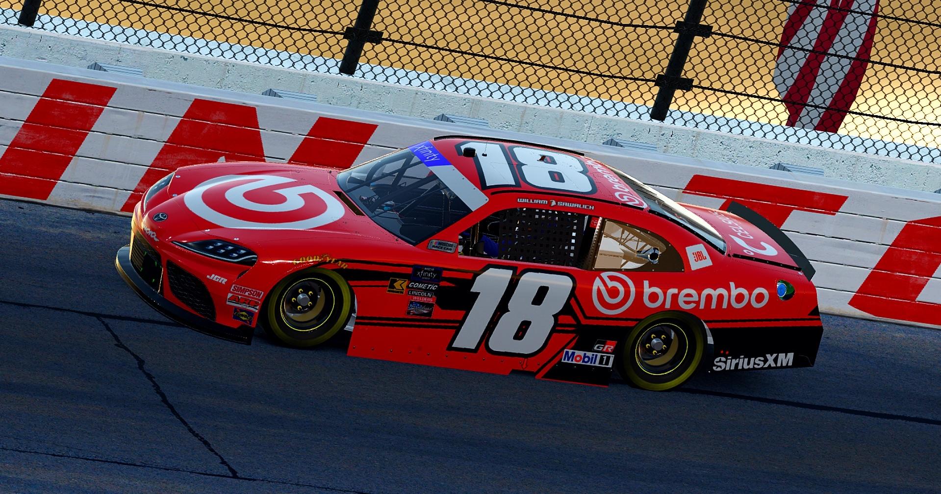 Preview of William Sawalich Fictional Brembo Brakes Toyota Supra by Connor W Murphy