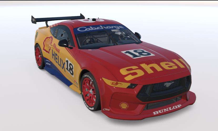 Preview of (Retro) Shell Helix Racing (Dick Johnson Racing) 2002 Livery - Car #18 - Driven by:- Paul "The Rat" Radisich by Brad Heys