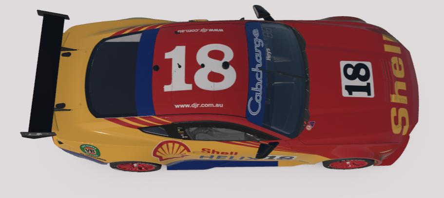 Preview of (Retro) Shell Helix Racing (Dick Johnson Racing) 2002 Livery - Car #18 - Driven by:- Paul "The Rat" Radisich by Brad Heys