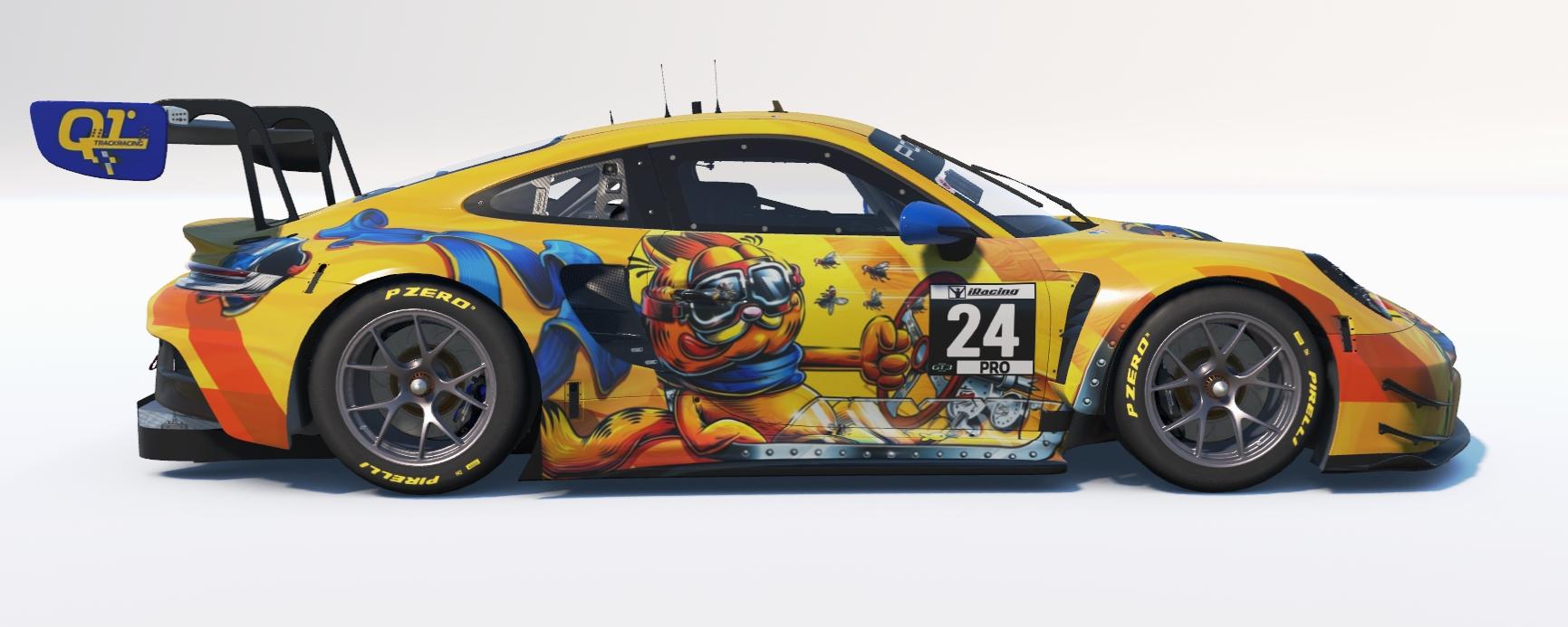 Preview of Porsche 992r GT3 Garfield by Don Craig