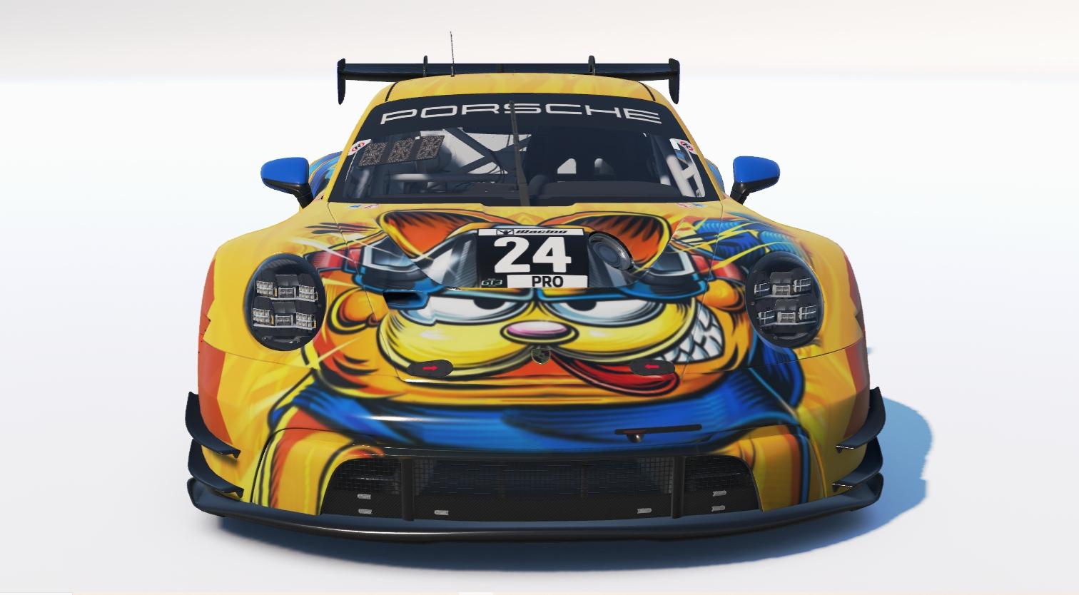 Preview of Porsche 992r GT3 Garfield by Don Craig