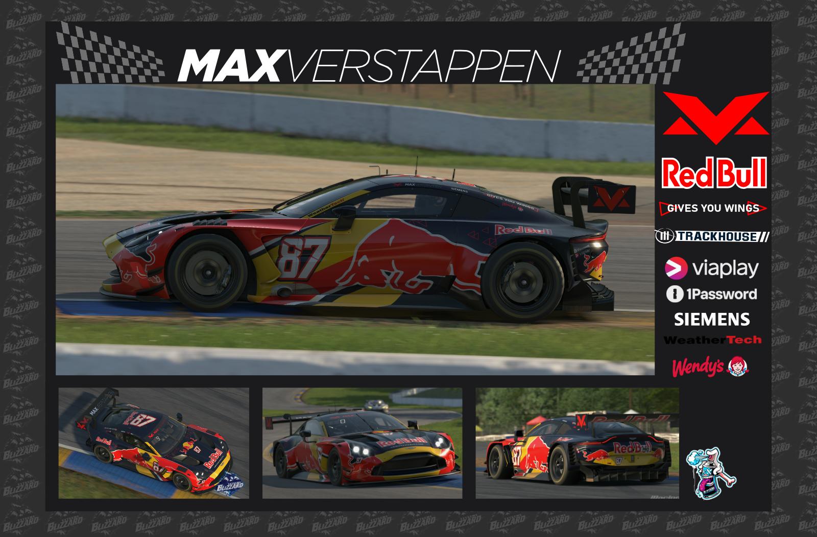 Preview of Verstappen Racing Trackhouse Concept #87 Aston Martin Vantage EVO GT3 by Ben D.